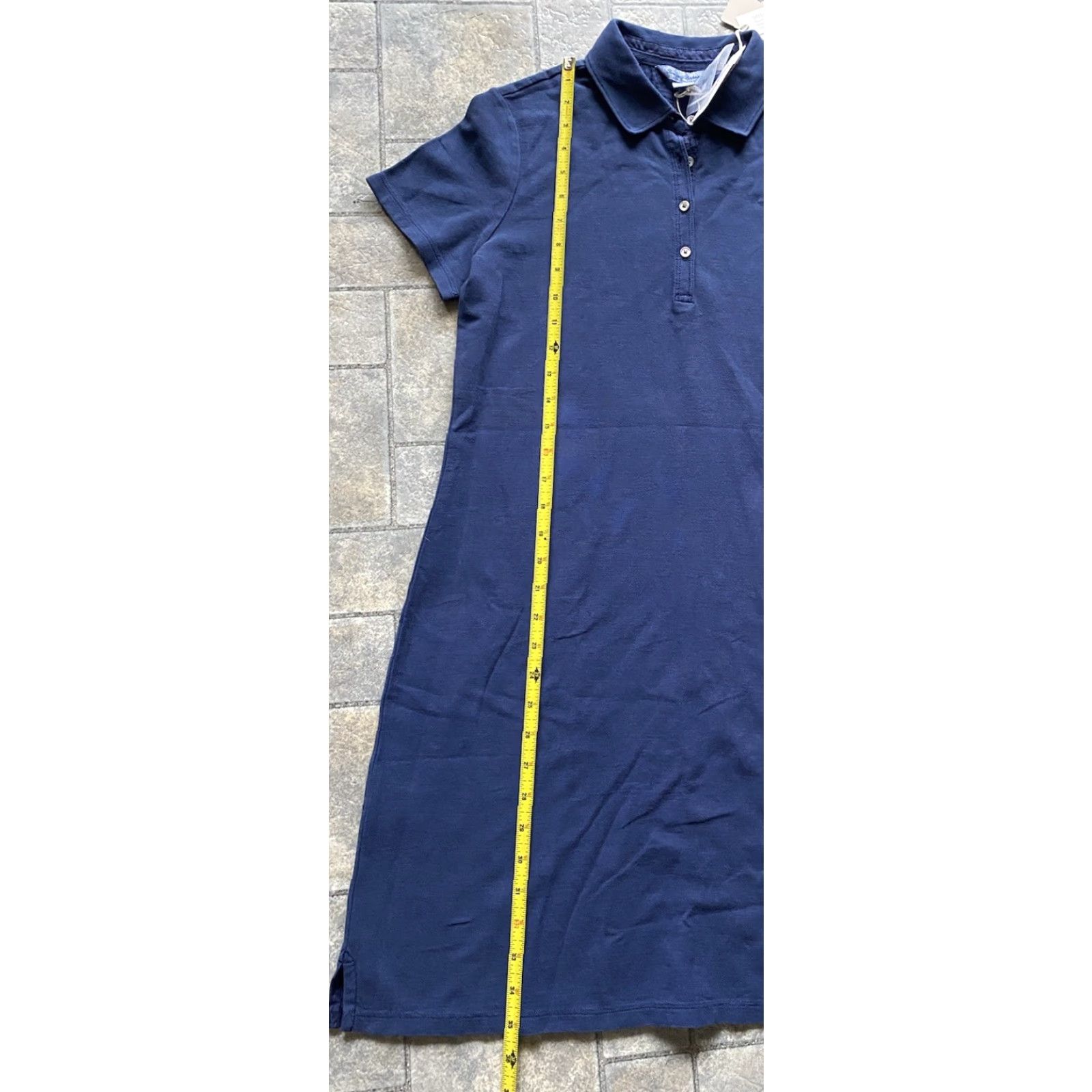 Tommy Bahama Tommy Bahama Paradise Classic Polo Dress Women’s Size S Island Navy Dress/Blue Short Sleeve NWT Size S / US 4 / IT 40 - 7 Thumbnail