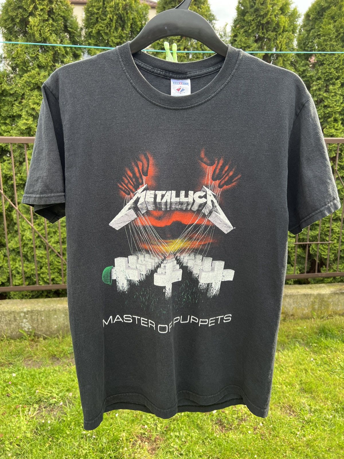 Band Tees × Metallica × Vintage Vintage Metallica “ master of puppets “ jerzees tee 00s Size US M / EU 48-50 / 2 - 1 Thumbnail