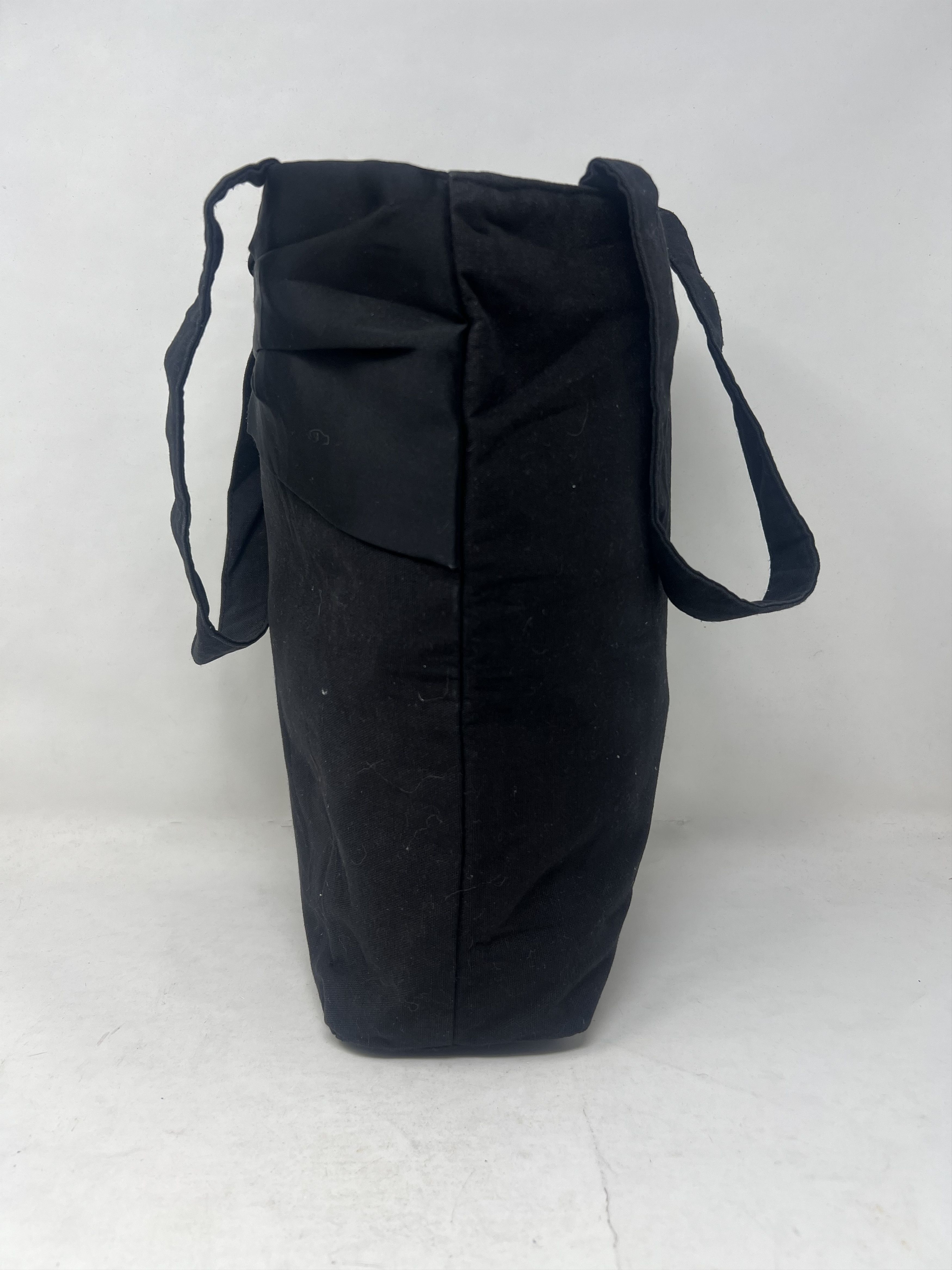 Yves Saint Laurent Yves Saint Laurent Parfums Ribbon Black Tote Bag Size ONE SIZE - 3 Thumbnail