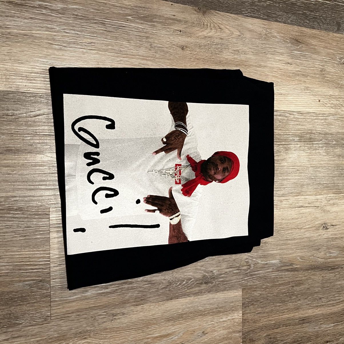 Supreme Supreme Gucci Mane Photo Tee Size US L / EU 52-54 / 3 - 21 Thumbnail