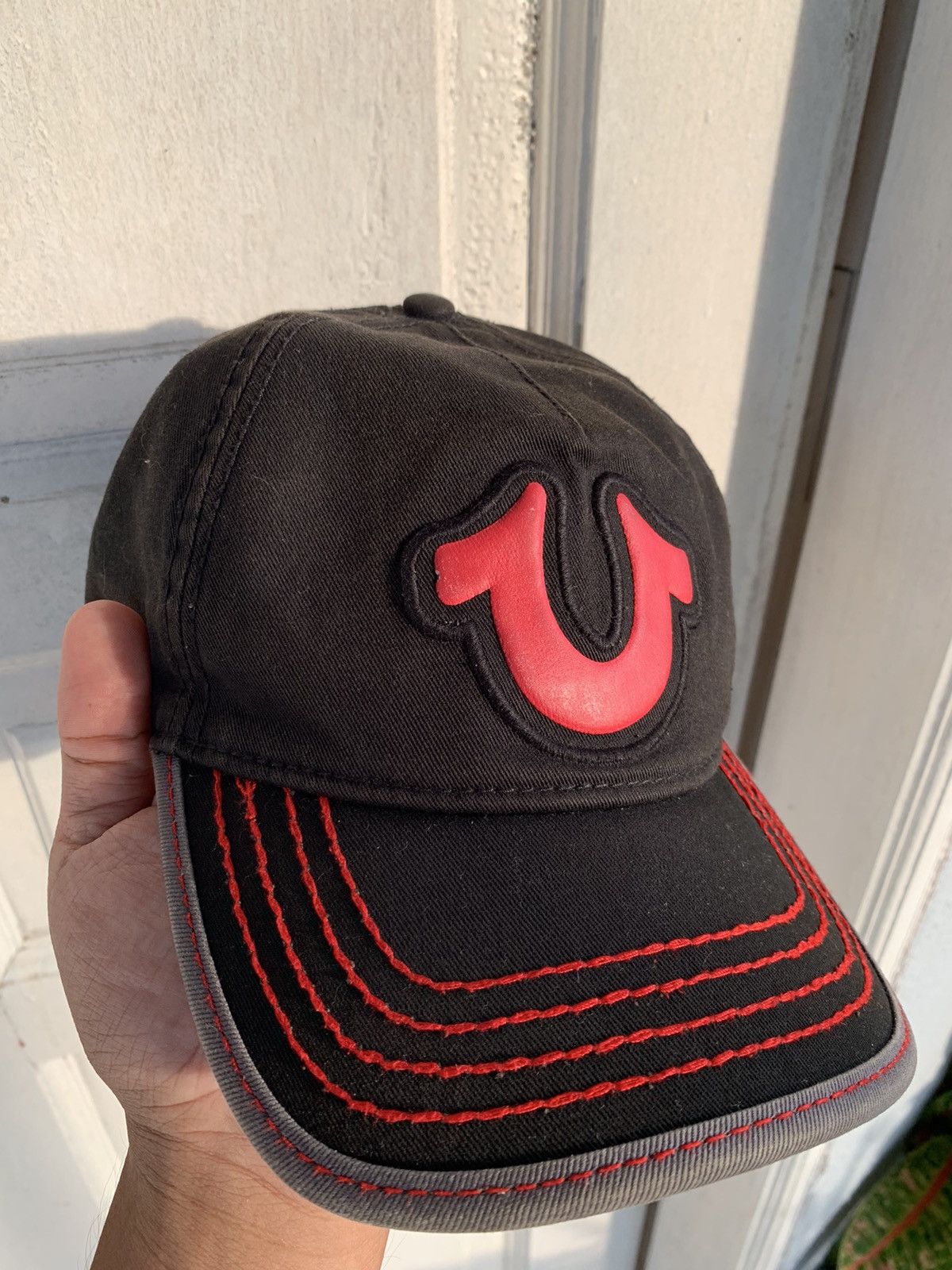 Japanese Brand × True Religion × Vintage Rarely True Religion Adjustable Leather Cap Size ONE SIZE - 1 Thumbnail