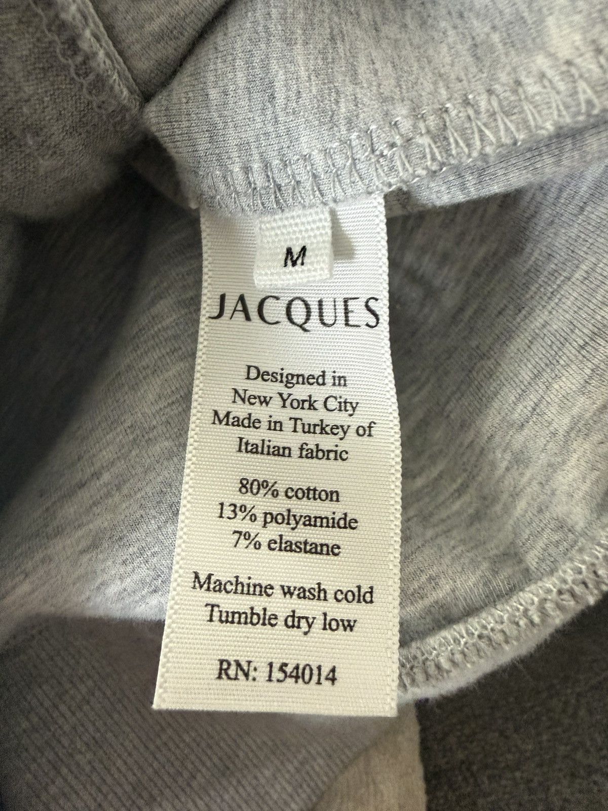 Other Jacques NYC Grey Hoodie Size US M / EU 48-50 / 2 - 6 Thumbnail