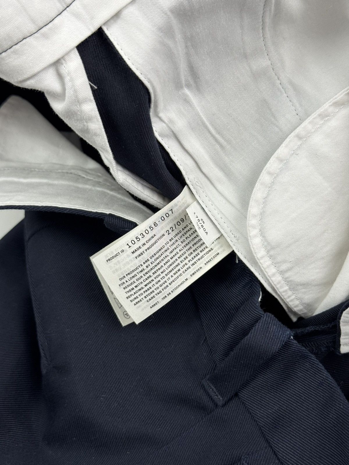 Arket Arket Basic Cotton Chino Pants Size US 31 - 12 Thumbnail