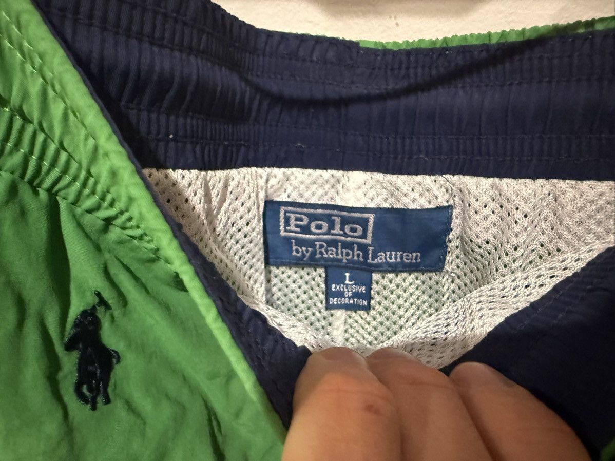 Polo Ralph Lauren Polo Ralph Lauren Green Swim Board Shorts with Polo Pony Size US 32 / EU 48 - 3 Thumbnail