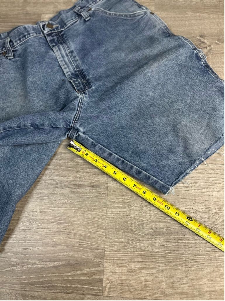 Wrangler Men's Wrangler Carpenter Denim Shorts Size 36 Blue Size US 36 / EU 52 - 6 Thumbnail