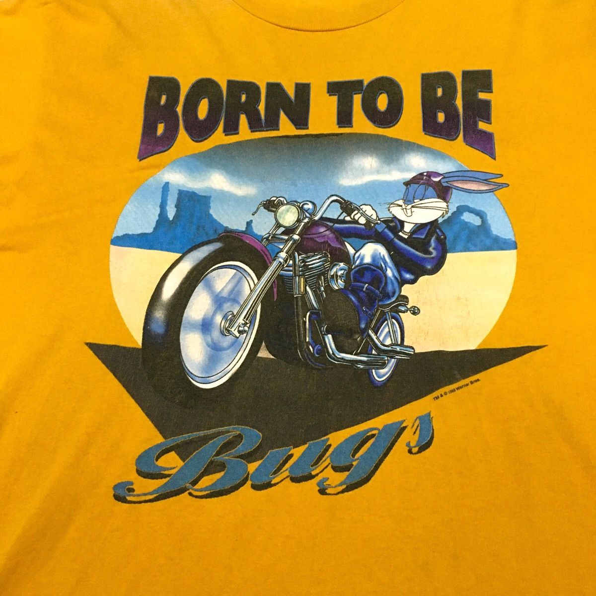 Vintage × Warner Bros Vintage 1995 Born To Be Bugs Size US M / EU 48-50 / 2 - 2 Thumbnail