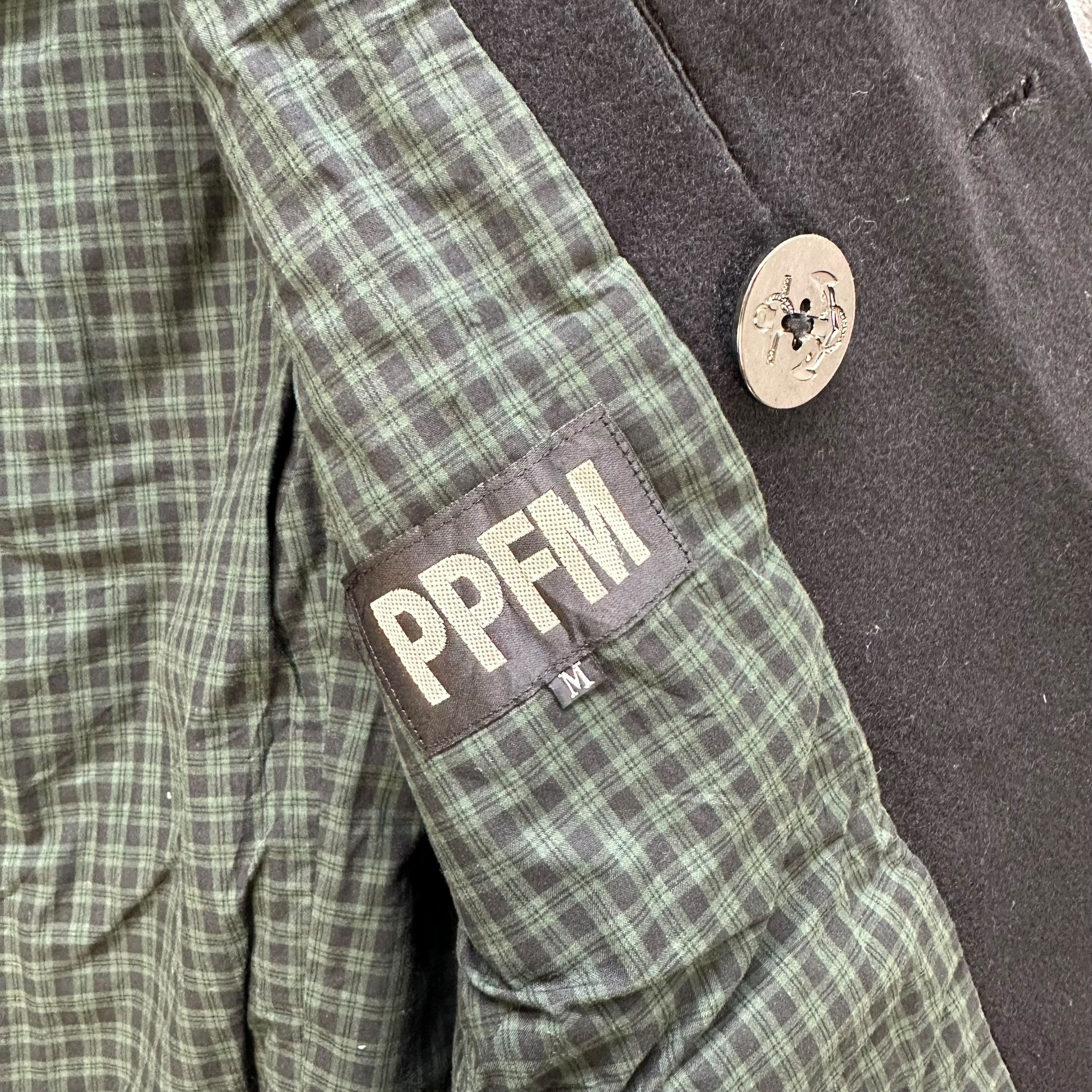PPFM PPFM Double Breasted Wool Jacket #A65-1563 Size US M / EU 48-50 / 2 - 9 Thumbnail