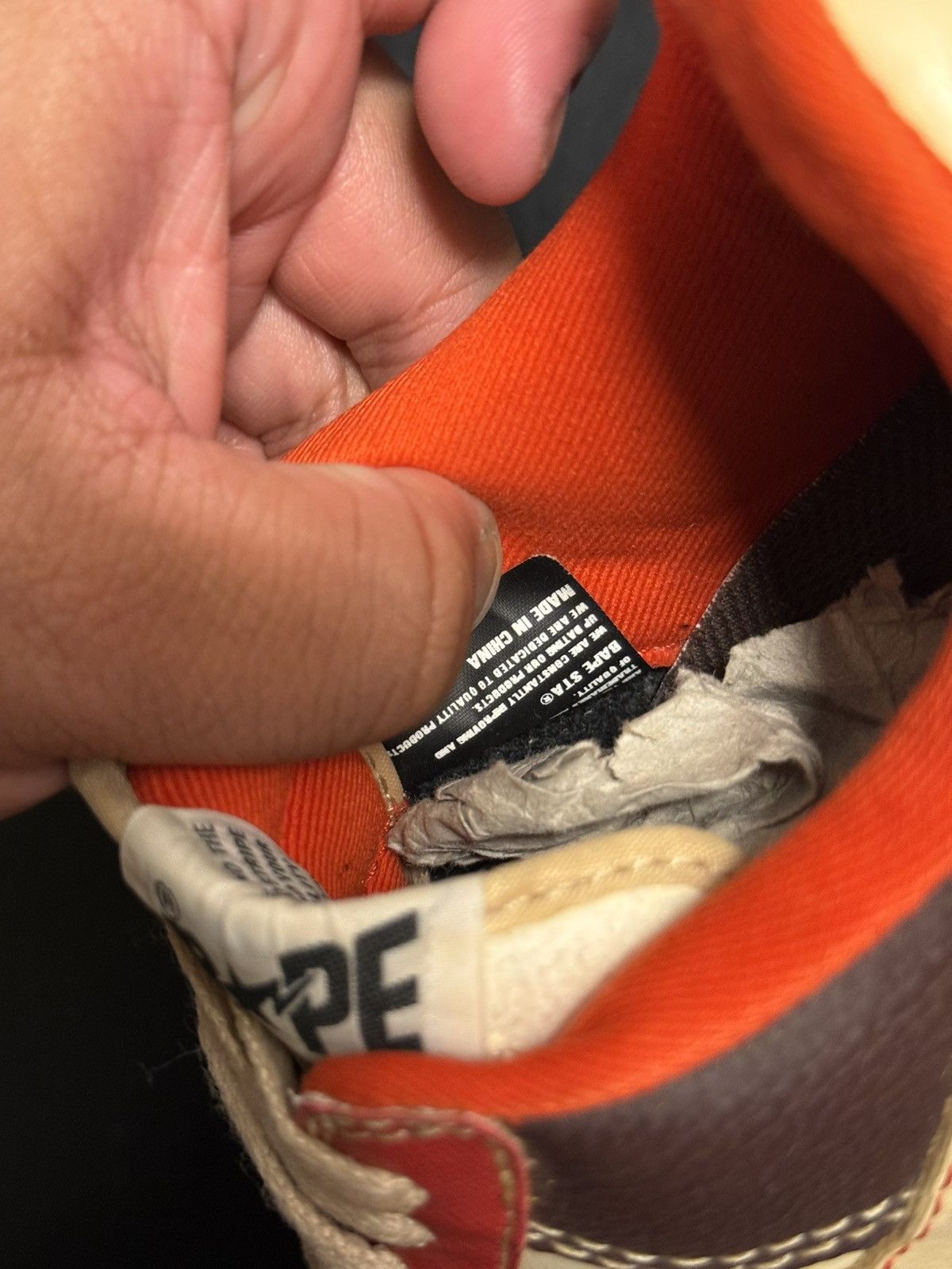 Bape Bapesta College Dropout Kanye Size 6.5 Size US 6.5 / EU 39-40 - 20 Thumbnail