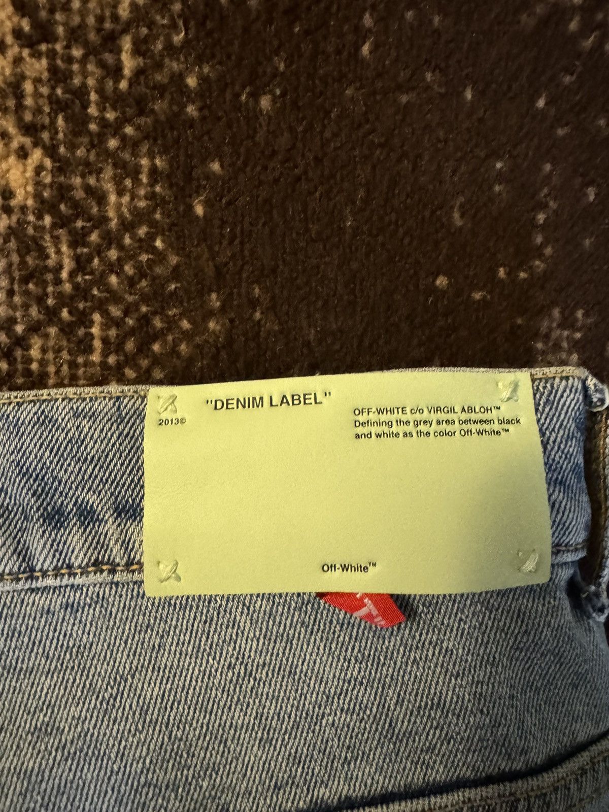 Off-White Off-White “SKINNY FIT” Jeans Size US 30 / EU 46 - 7 Thumbnail