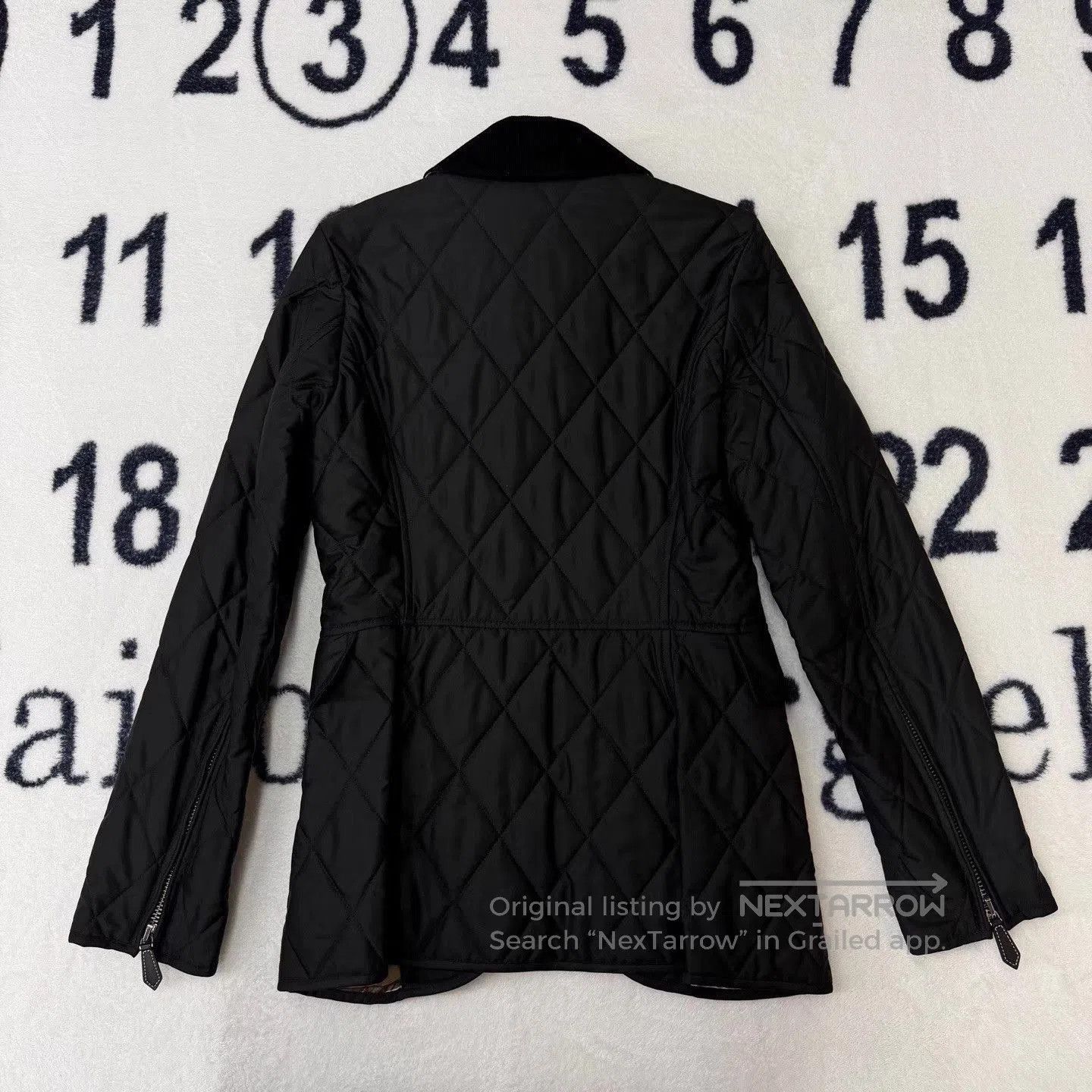 Burberry Black Quilted Light Jacket . Size US XS / EU 42 / 0 - 2 Thumbnail