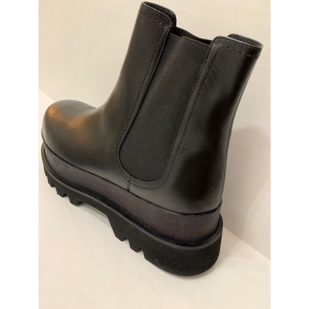 Helmut Lang HELMUT LANG CHELSEA CHUNKY ANKLE BOOTS Size US 10.5 / EU 43-44 - 7 Thumbnail
