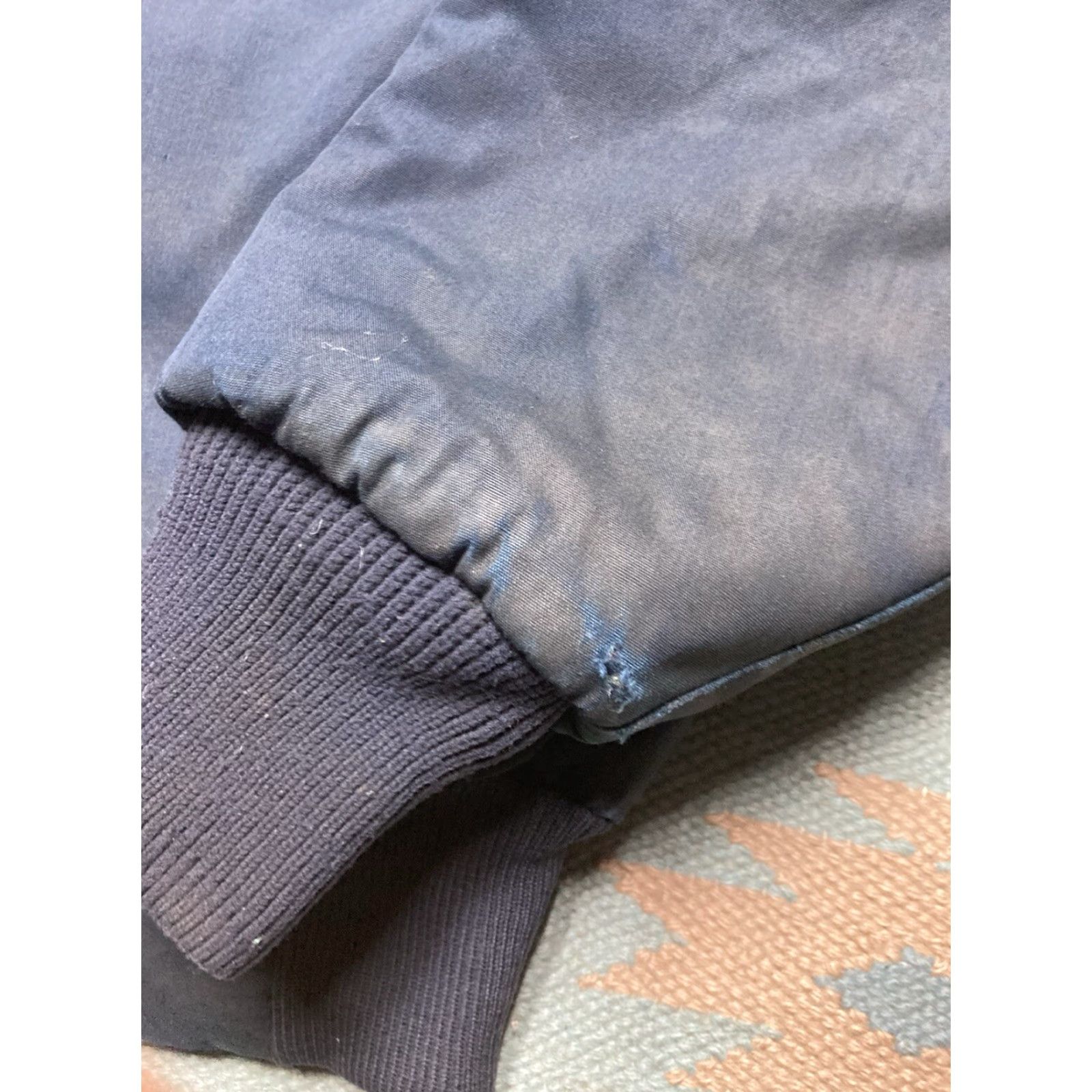 Vintage VINTAGE 70s 80s quilted bomber jacket master jac workwear blue 42 Large Distinctive Sportswear Jacket Mens Size US L / EU 52-54 / 3 - 6 Thumbnail