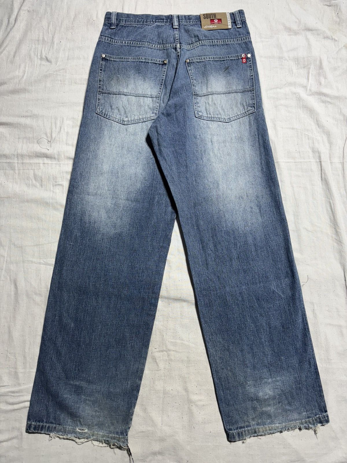 JNCO × Southpole × Vintage Crazy Southpole Red Tab Baggy Jeans