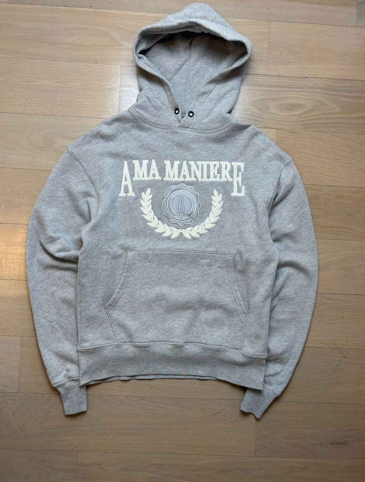 A Ma Maniere A Ma Maniere Grey Hoodie Size US S / EU 44-46 / 1 - 1 Thumbnail