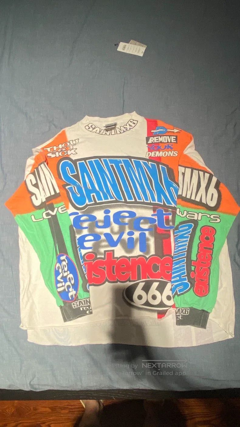 Saint Michael Letter print long sleeve