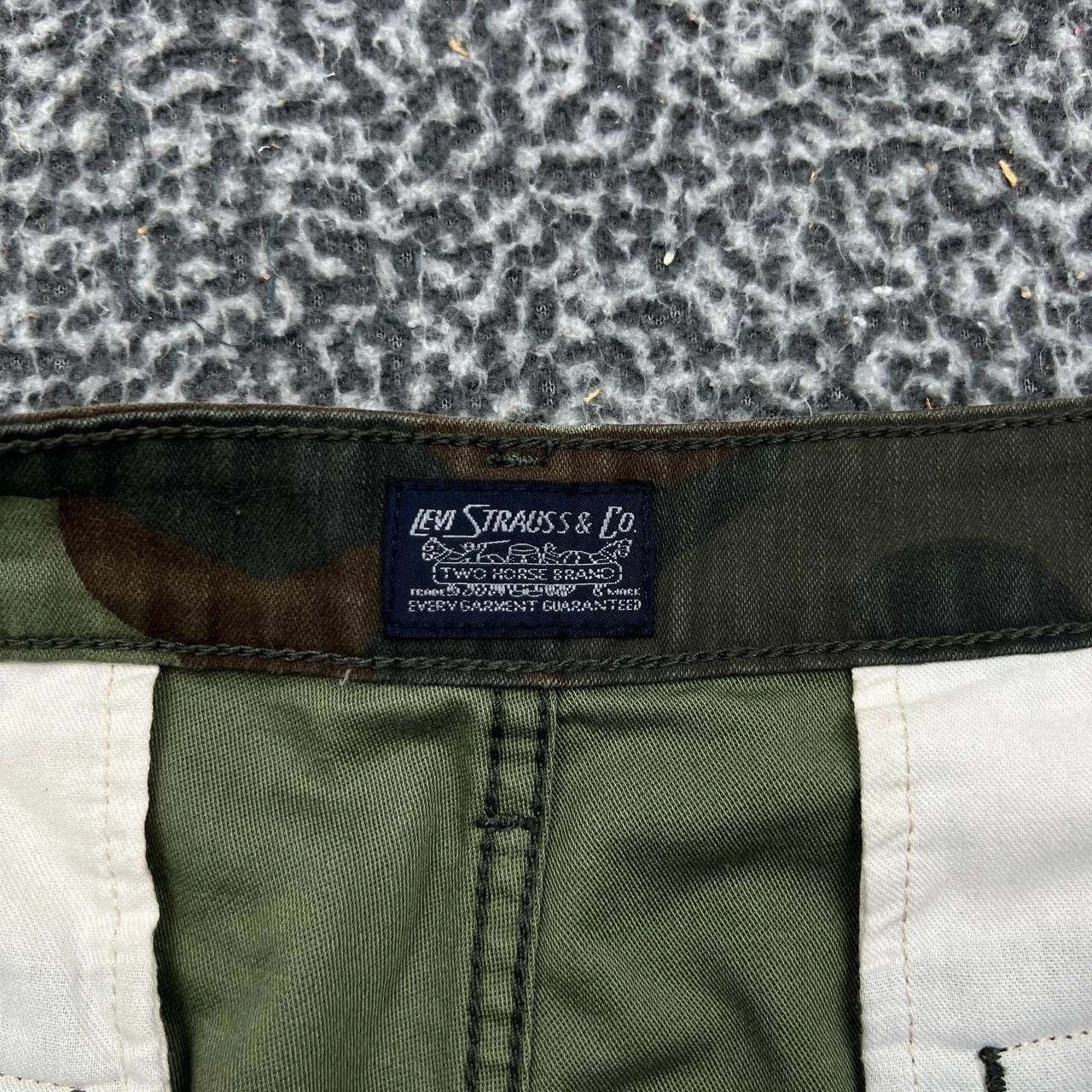 Levi's Levi Strauss & Co. Cargo Shorts Men 40 Camo Pockets Cotton Size US 40 / EU 56 - 3 Thumbnail
