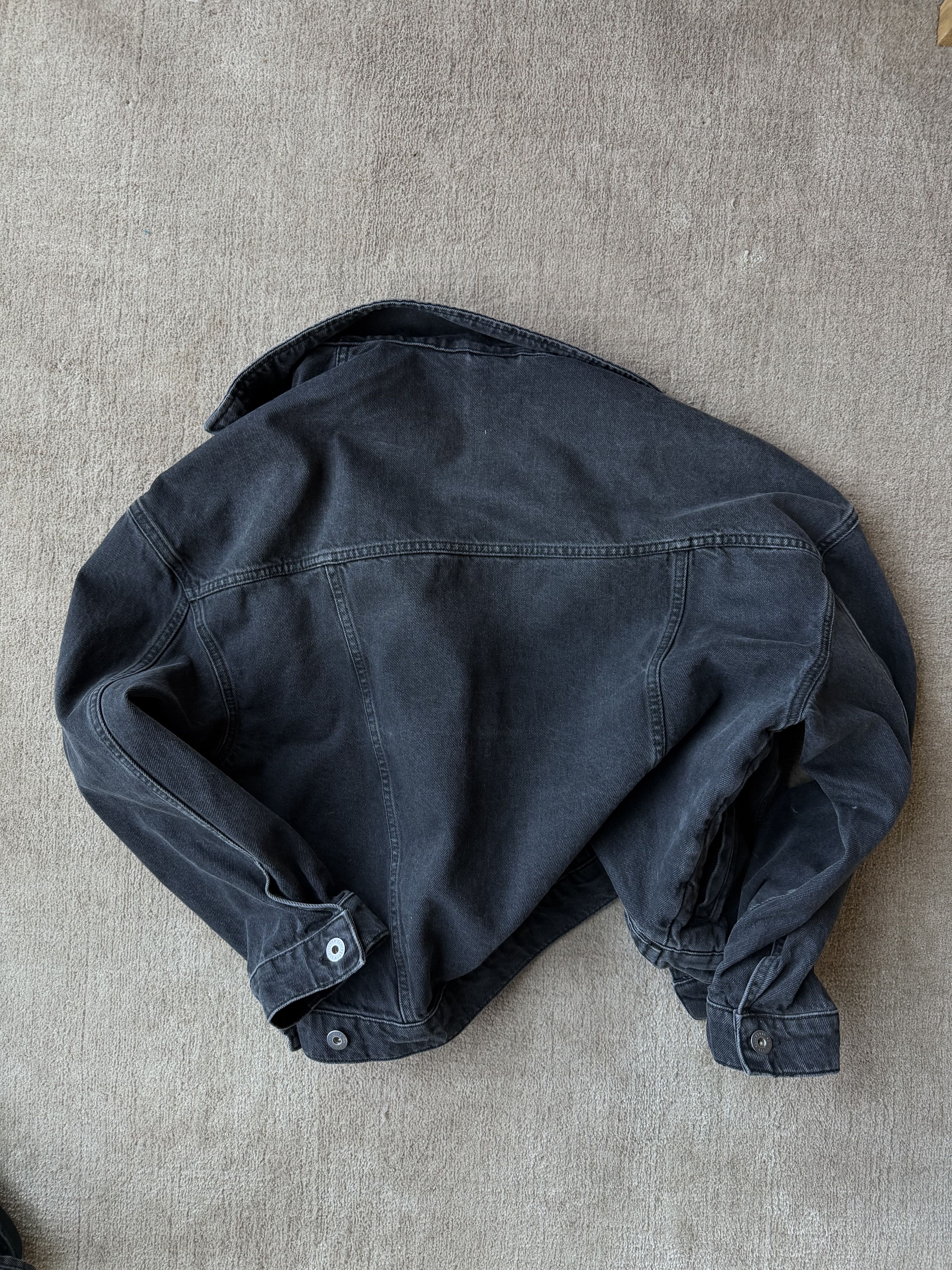 Allsaints ALL SAINTS Denim Trucker Jacket Size US L / EU 52-54 / 3 - 2 Thumbnail