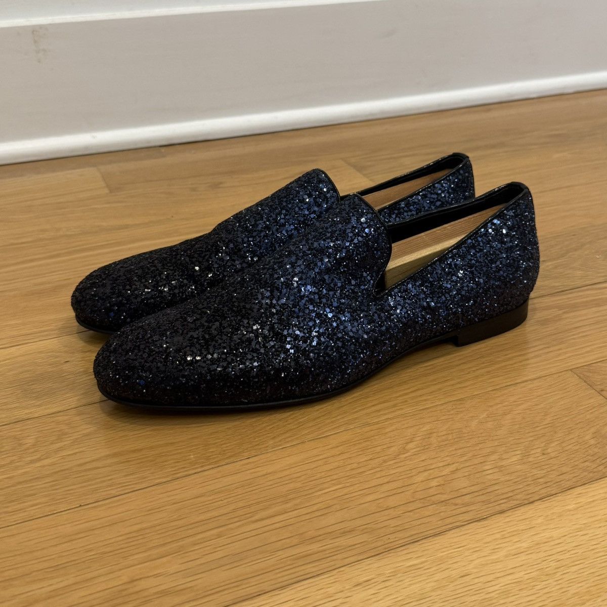 Jimmy Choo Jimmy Choo Sloane Course Glitter Degrade Loafers US 9 Size US 9 / EU 42 - 3 Thumbnail