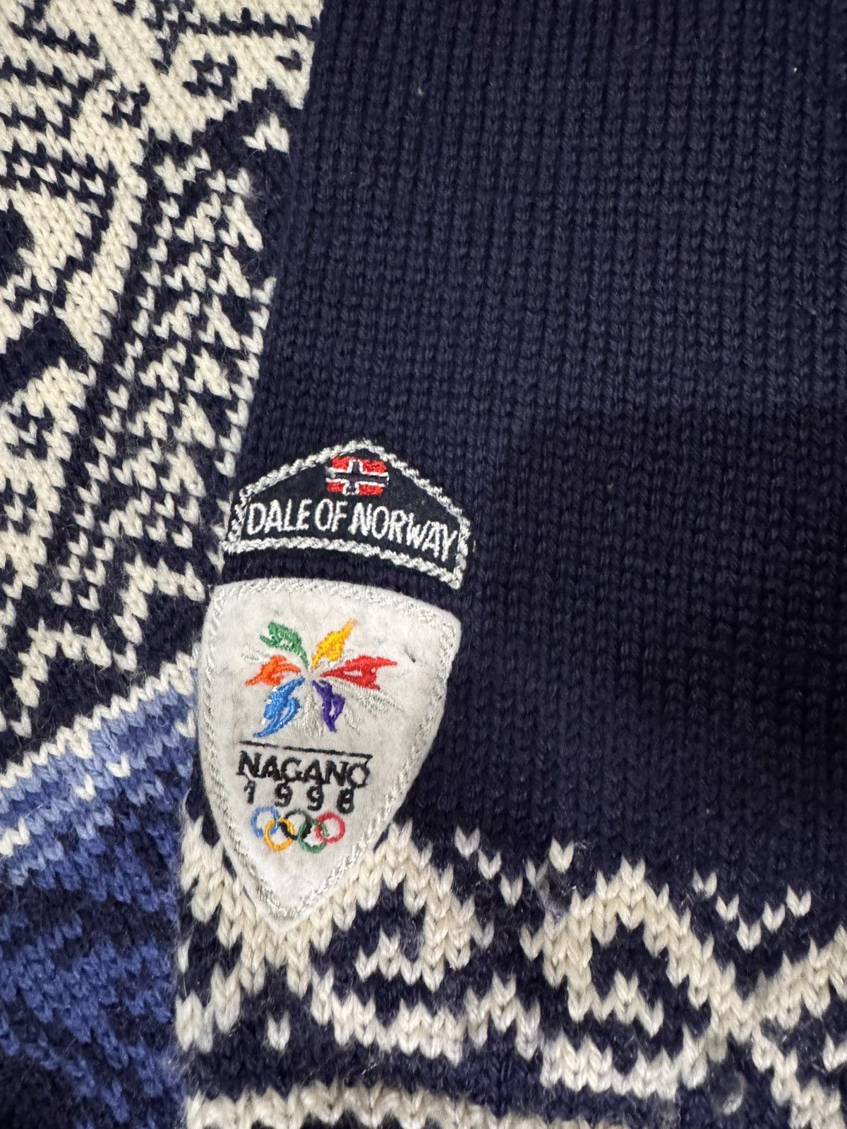 Dale Of Norway navy sweater Daly od Norway Size US L / EU 52-54 / 3 - 4 Thumbnail
