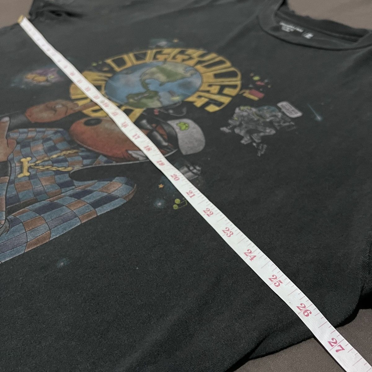Death Row Records × Rap Tees × Snoop Dogg Doggydogg World Death Row Records Promo Tee 2XL Faded Size US XXL / EU 58 / 5 - 12 Thumbnail