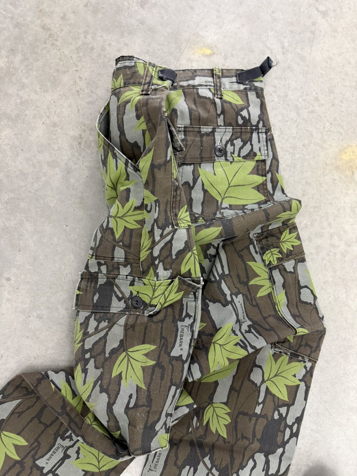 Realtree Realtree camo military pants Vintage 90s USA Cargos Green 30 Size US 30 / EU 46 - 5 Thumbnail