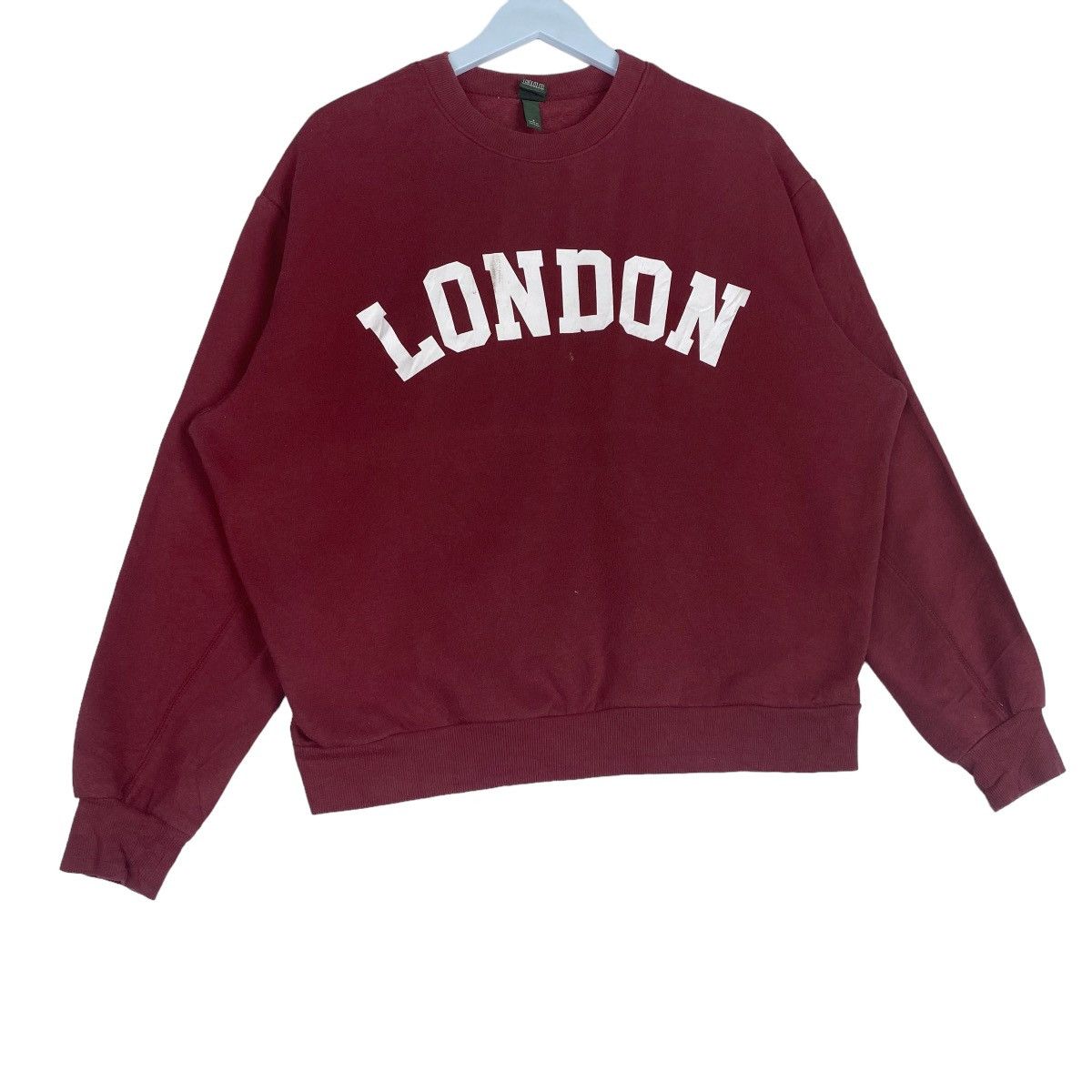 Designer × Vintage London Sweatshirt Crewneck Pullover Jumper Size US XL / EU 56 / 4 - 4 Thumbnail
