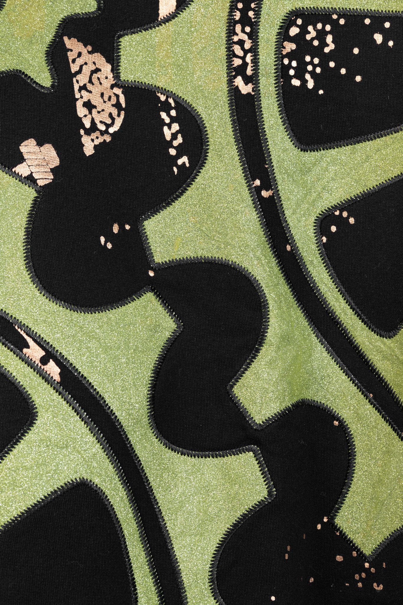 Kenzo Kenzo Black & Green Gear-Patch Cotton Sweatshirt Size US XL / EU 56 / 4 - 8 Thumbnail