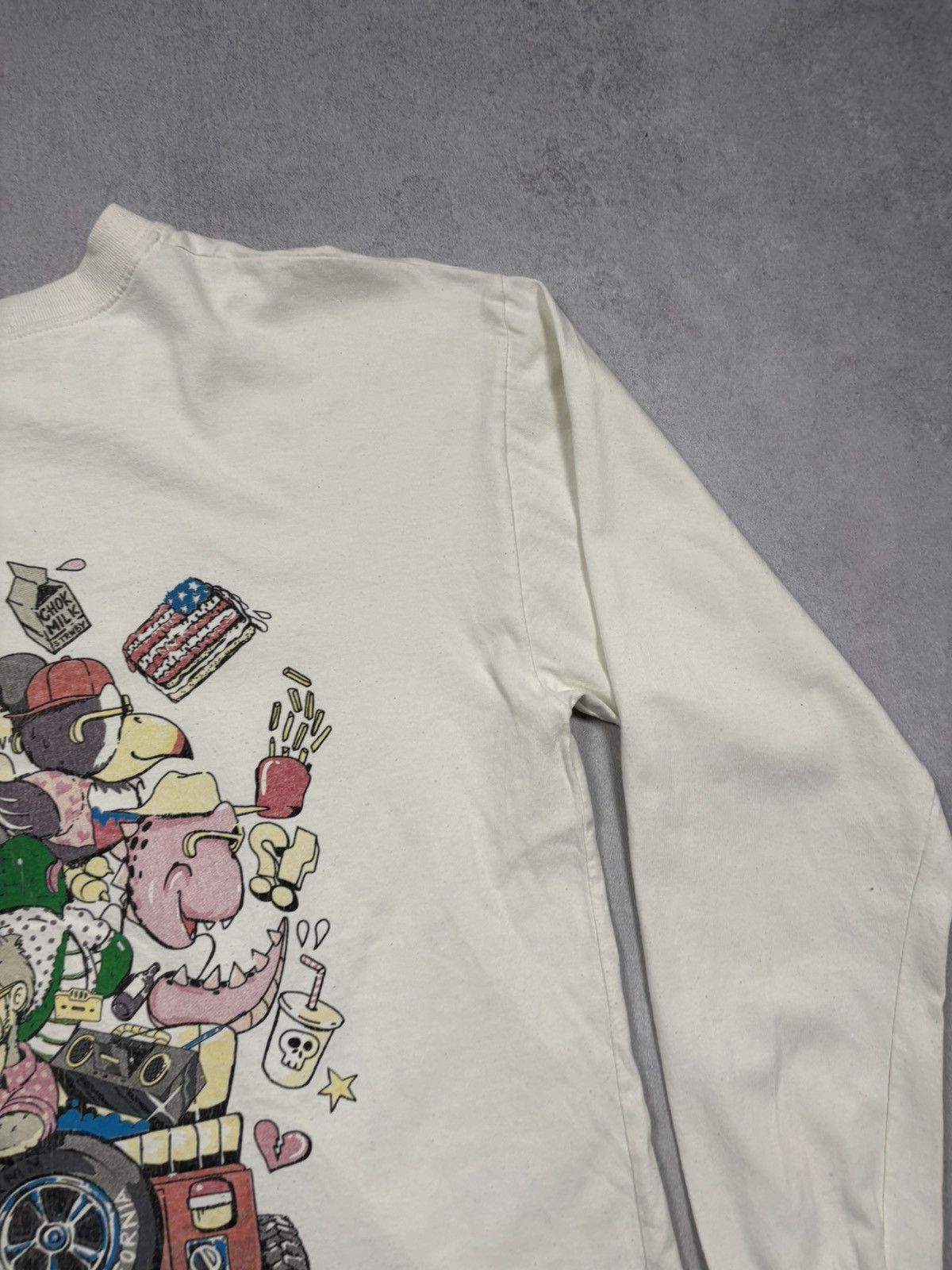 Vintage Vintage Chill Since 1993 Cartoon Graphic Long Sleeve Y2K M Size US M / EU 48-50 / 2 - 11 Thumbnail