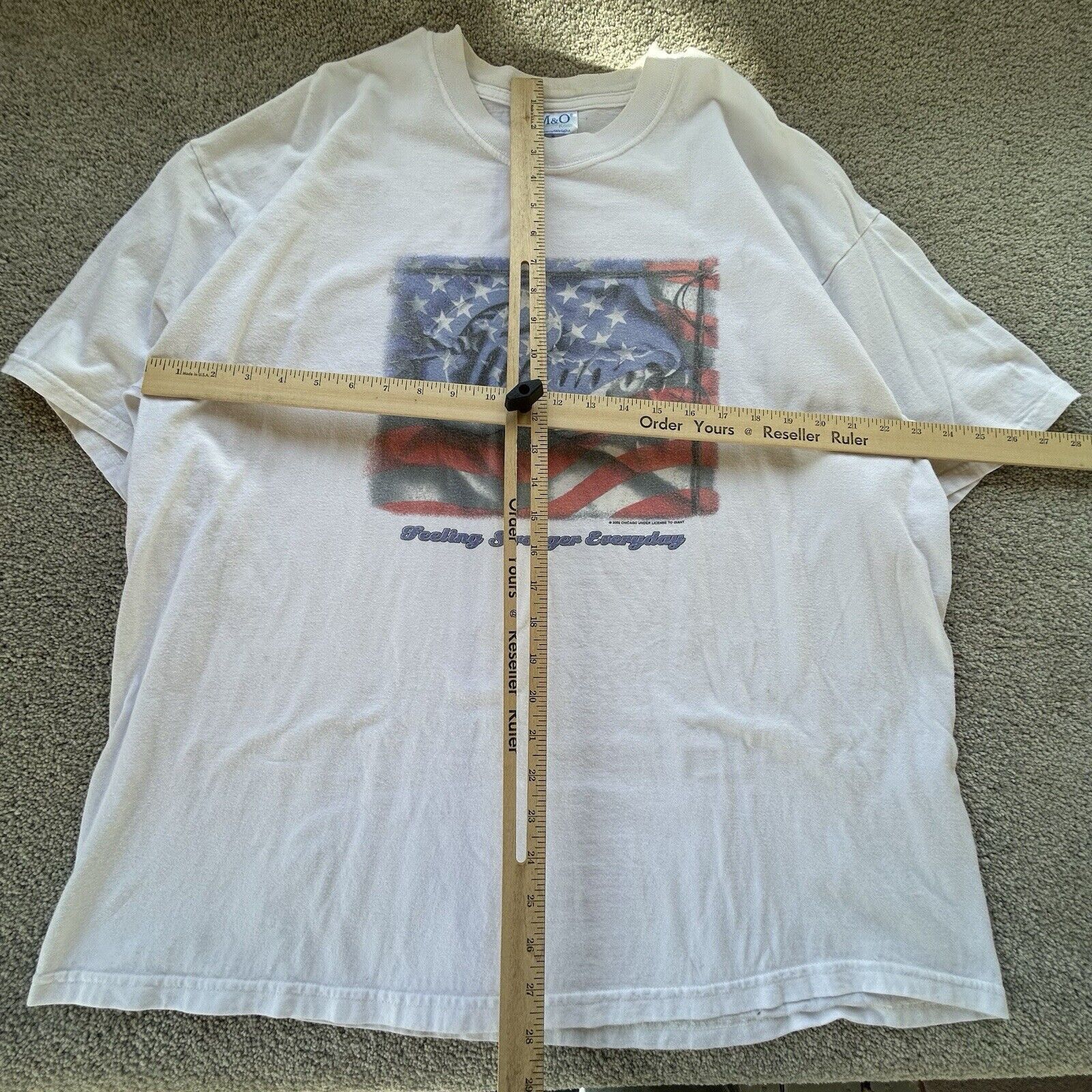 Vintage Chicago Band Shirt Adult XL Feeling Stronger Everyday Size US XL / EU 56 / 4 - 6 Thumbnail