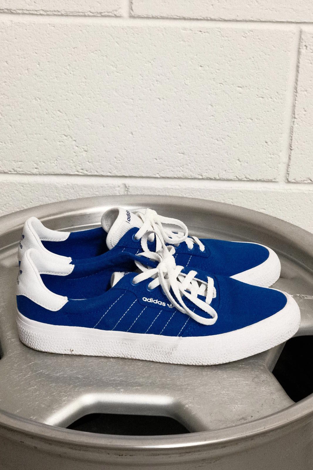 Adidas Adidas Samba Classic Blue Suede Sneakers Size 7 Womens Size US 7 / IT 37 - 2 Thumbnail