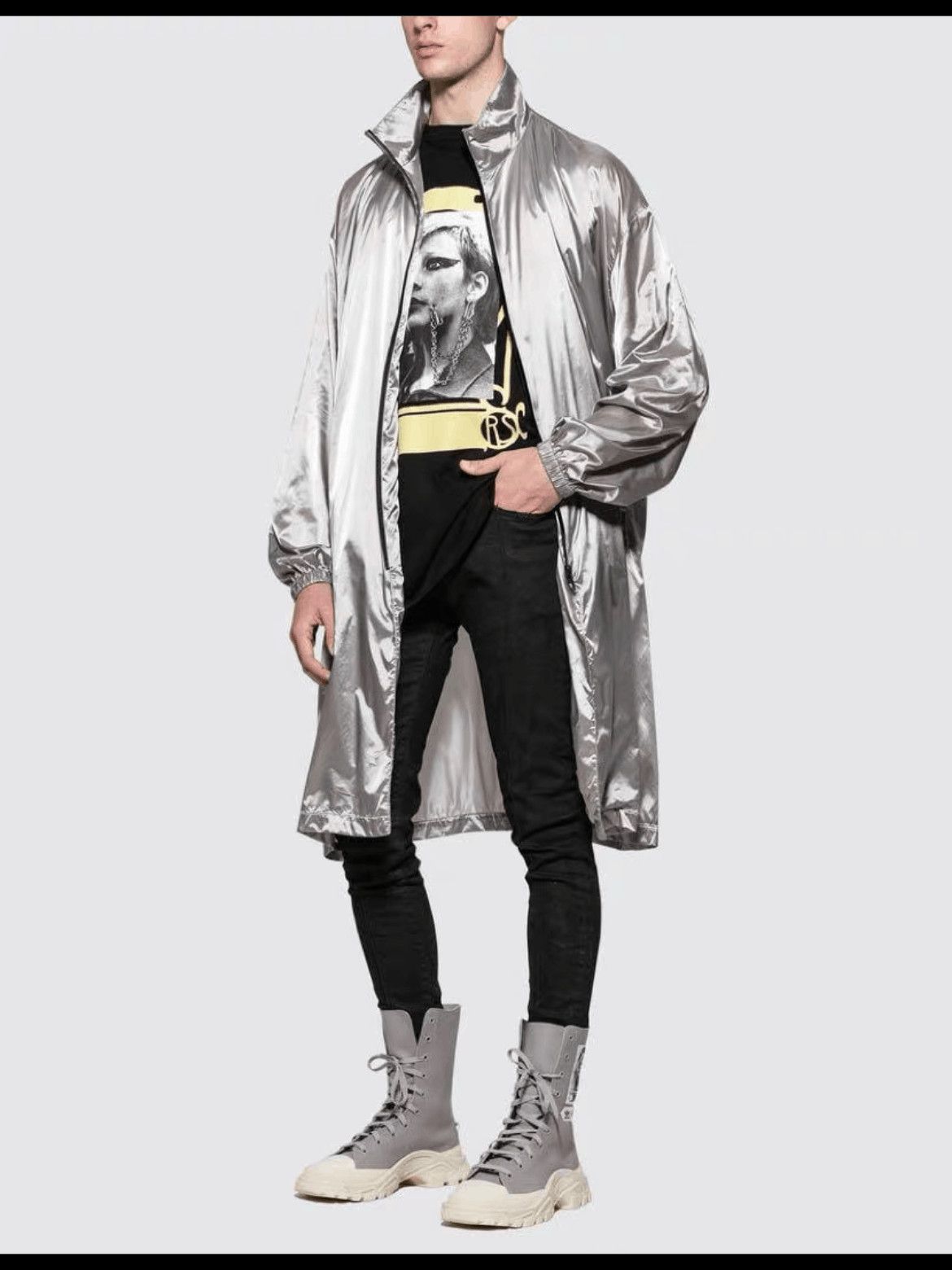 Raf Simons Sz 46 Raf Simons 19SS Reversible Layets Trench Coat Size US S / EU 44-46 / 1 - 6 Thumbnail