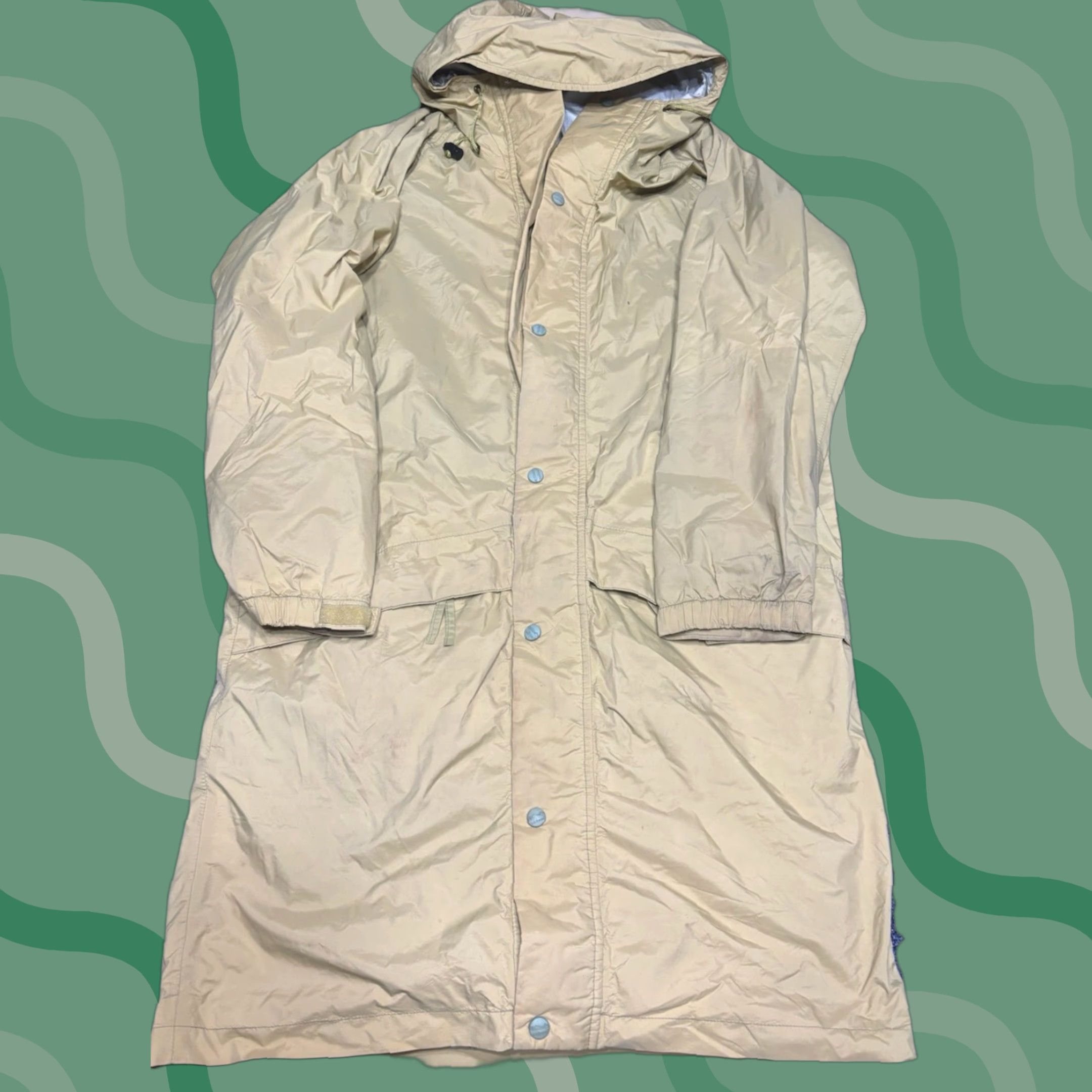 Vintage VINTAGE L.L.Bean Parka Jacket M Yellow Gore-Tex Hooded Men Regular Size M Yellow Parka Gore-Tex Hooded Rain Jacket Size US M / EU 48-50 / 2 - 1 Thumbnail