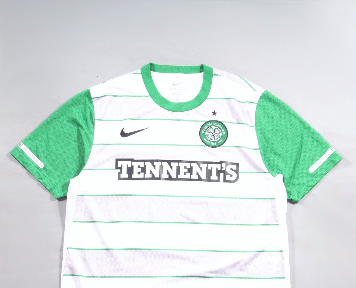 Nike Nike x Celtic 2011 Soccer Football Shirt Jersey Vintage L Size US L / EU 52-54 / 3 - 2 Thumbnail