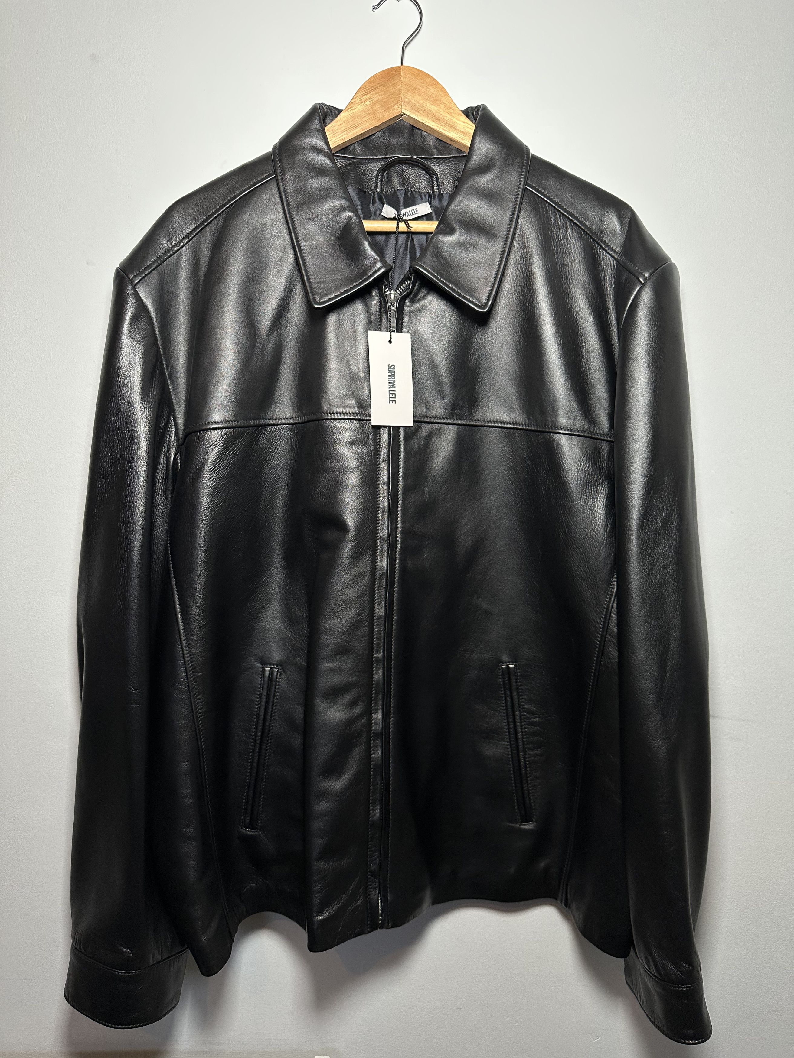 Other Black Leather Supriya Lele Jacket Size L / US 10 / IT 46 - 1 Thumbnail