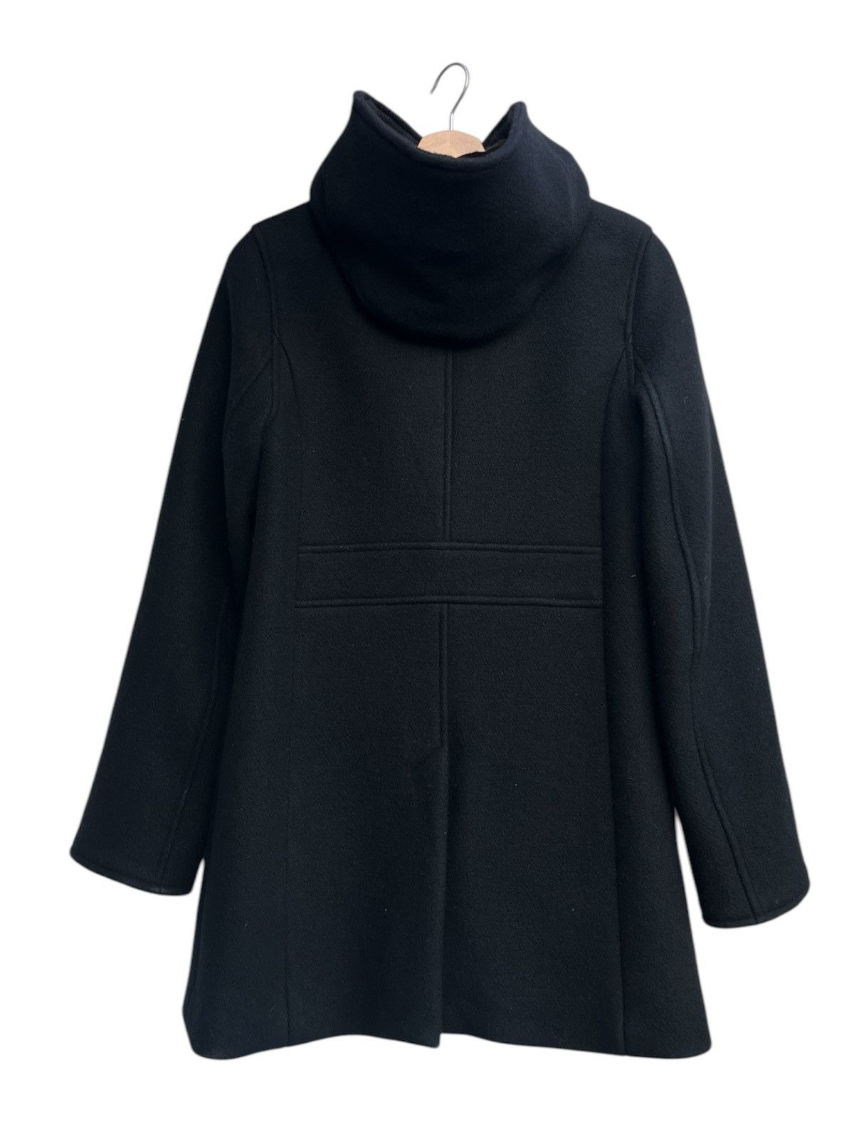 Sunao Kuwahara Sunao Kuwahara Galli Wool Hooded Coat Size M / US 6-8 / IT 42-44 - 4 Thumbnail