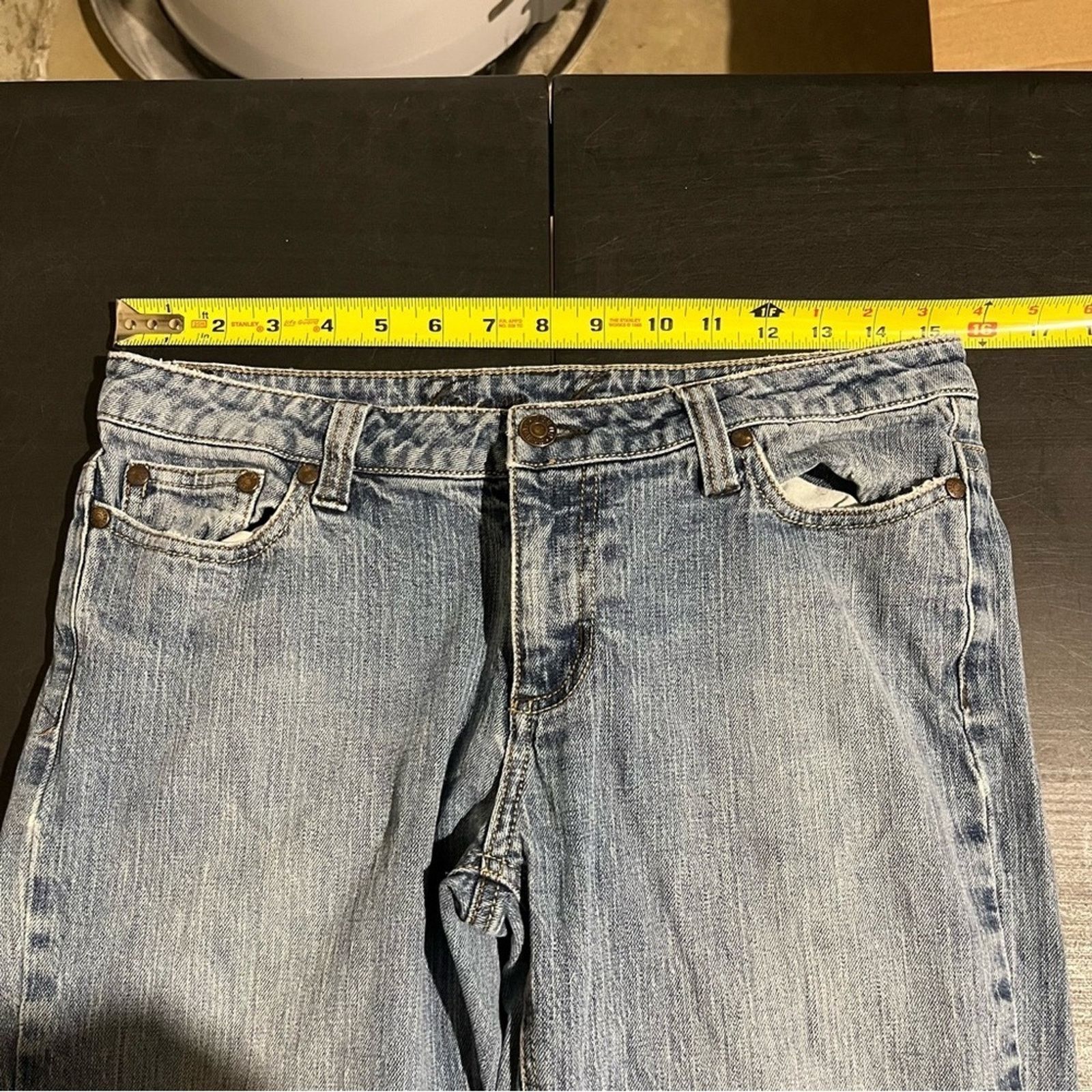 Guess Guess Jeans Women’s Sz 29 Bootcut Back Flap Pockets Low Rise Size 29" - 6 Thumbnail