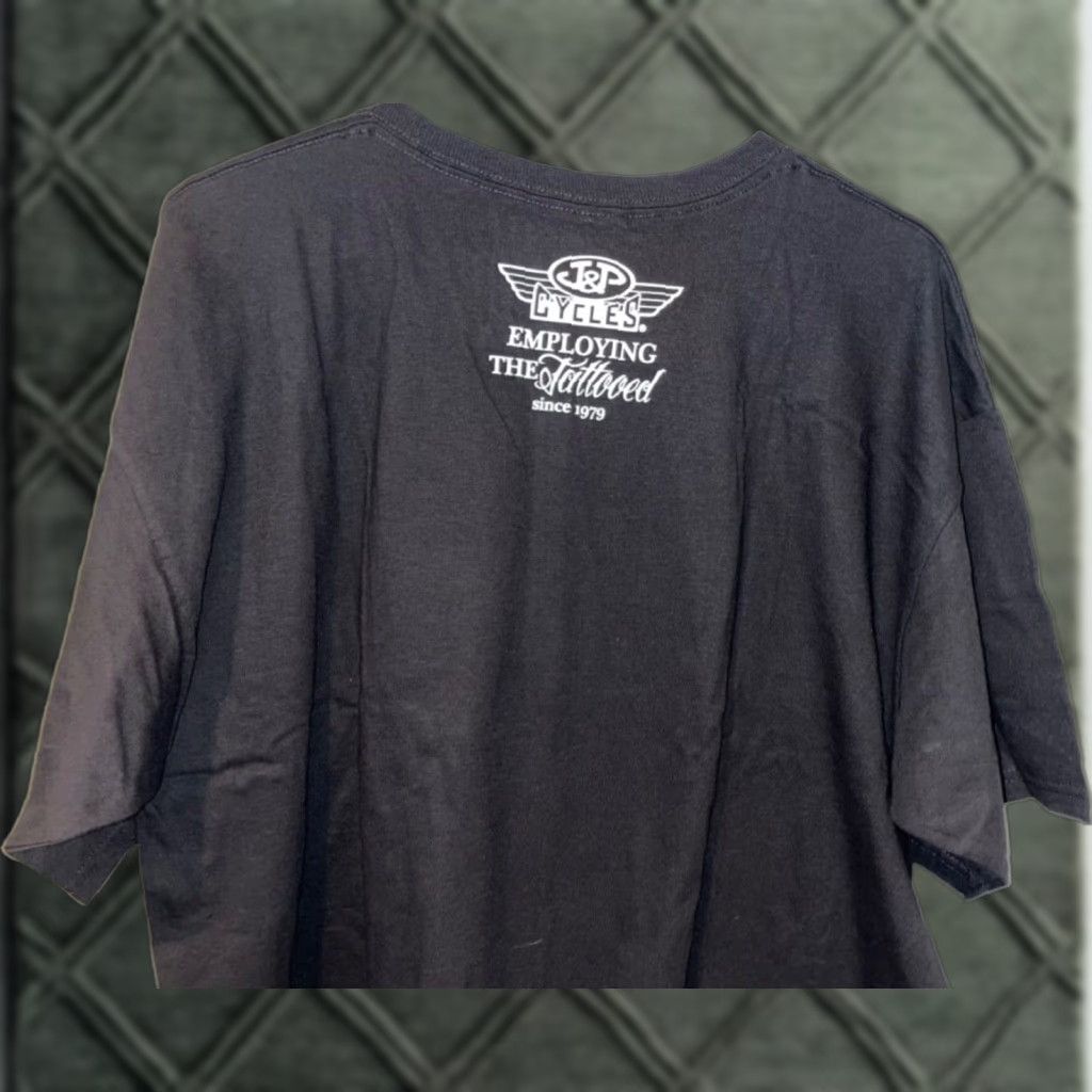 Vintage J&P Cycles Tattooed And Employed Motorcycles Biker T-shirt Size XL Size US XL / EU 56 / 4 - 1 Thumbnail