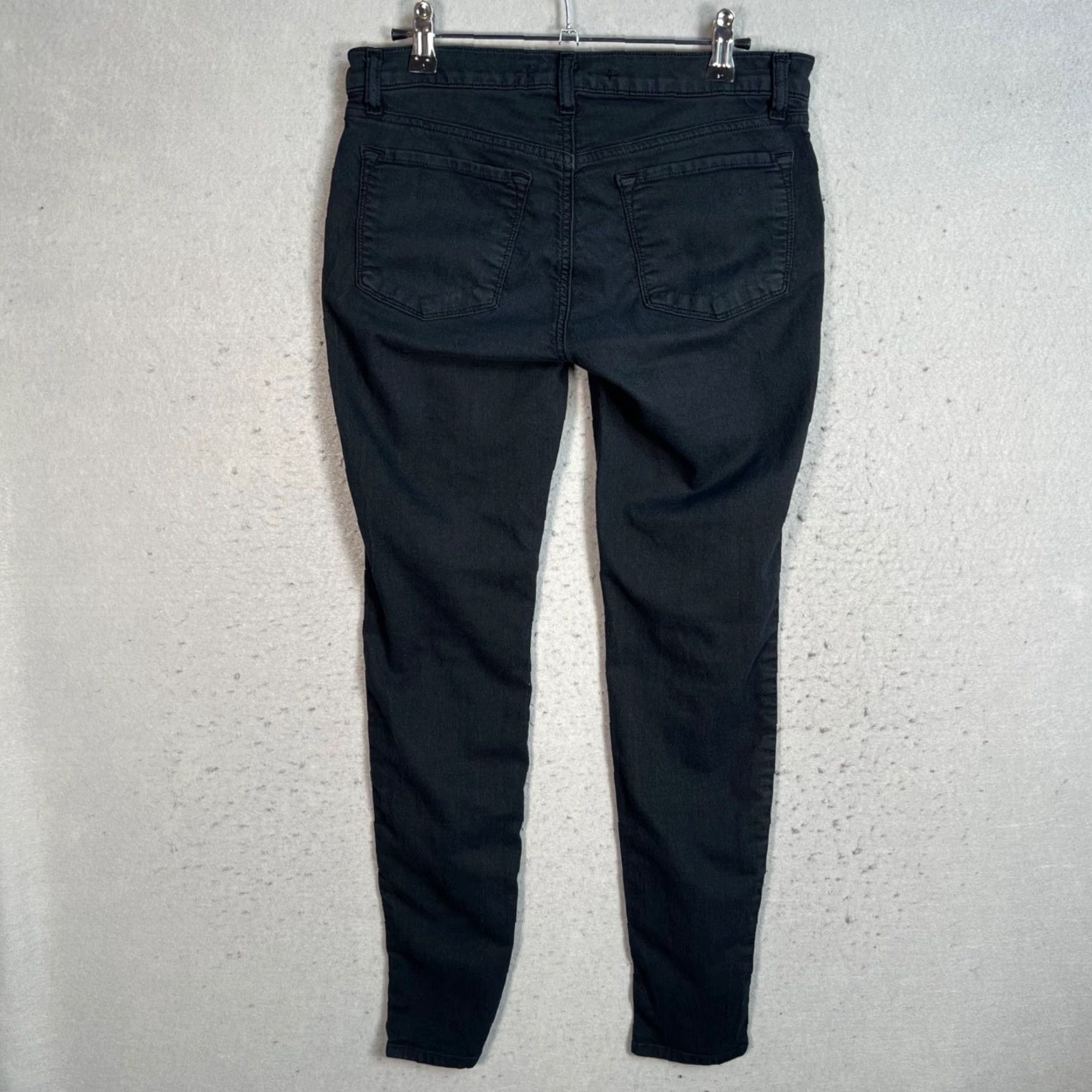 J Brand J Brand Jeans Womens Black Super Skinny Size 29 Cotton Blend Denim Size 29" - 2 Thumbnail