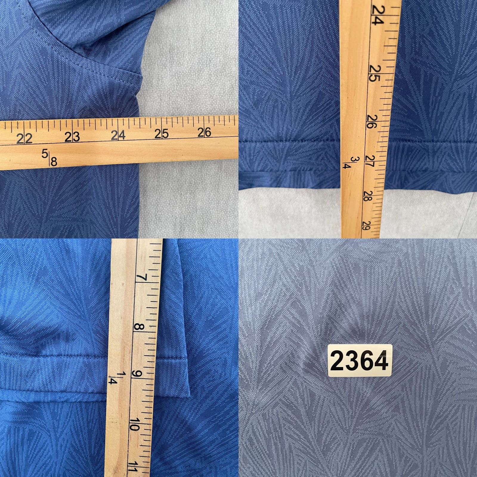 Peter Millar Peter Millar Shirt Adult Extra Large Blue Floral Polo The K Club Golf Club Mens Size US XL / EU 56 / 4 - 8 Thumbnail