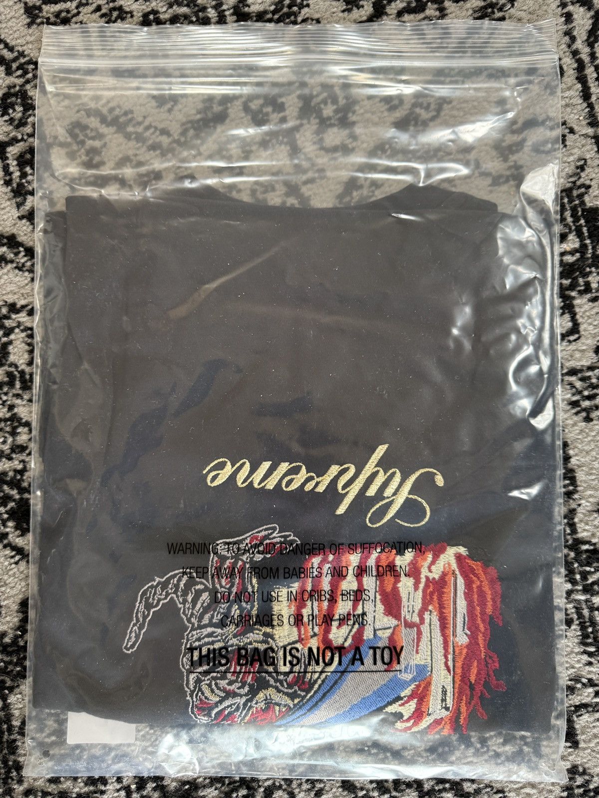 Supreme Supreme Monster S/S Top Black Large Size US L / EU 52-54 / 3 - 5 Thumbnail