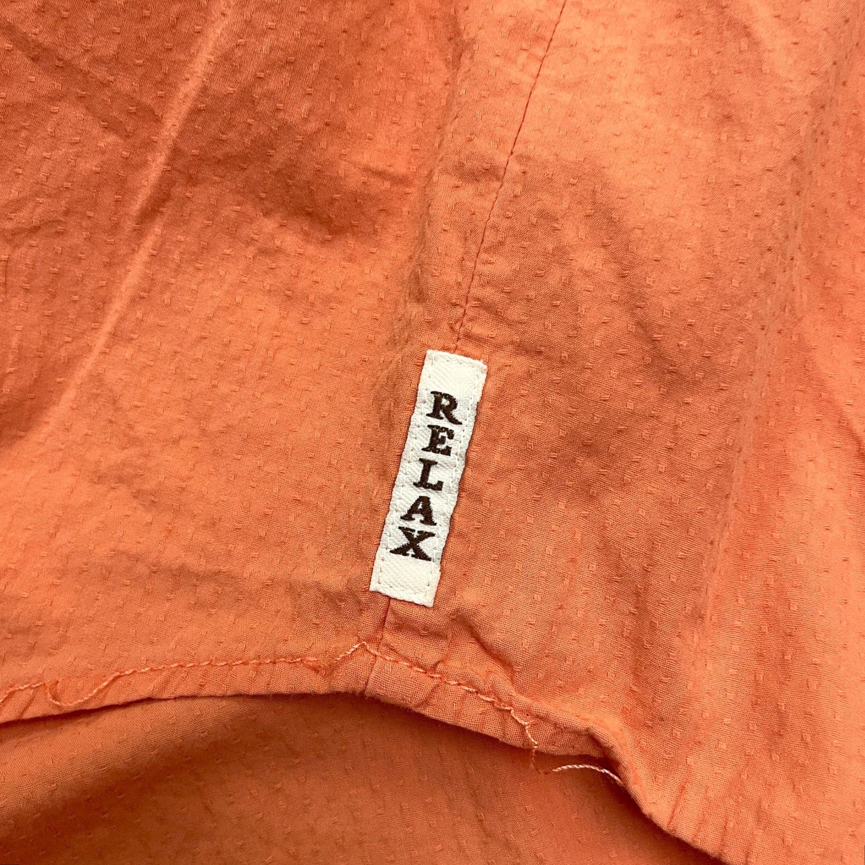 Tommy Bahama Tommy Bahama Shirt XL Orange Button-Down Short Sleeve Relaxed Cotton Beach Casual Mens Size US XL / EU 56 / 4 - 5 Thumbnail