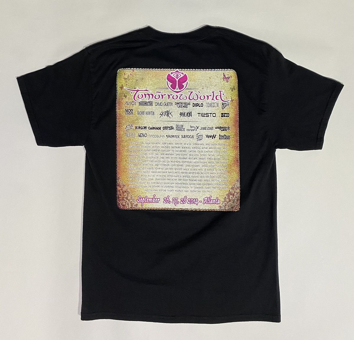 Band Tees × Vintage Tomorrow World Festival 2014 EDM Atlanta (size Med) Size US M / EU 48-50 / 2 - 4 Thumbnail