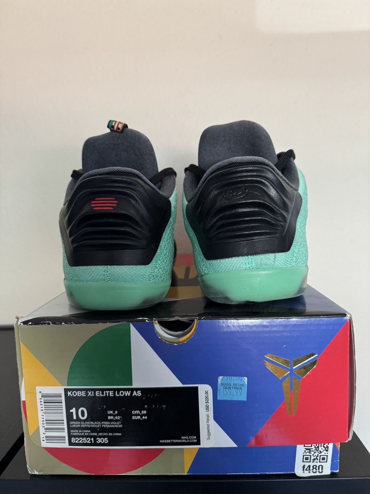 Nike Nike Kobe 11 Elite Low All Star Northern Lights Size 10 Size US 10 / EU 43 - 4 Thumbnail