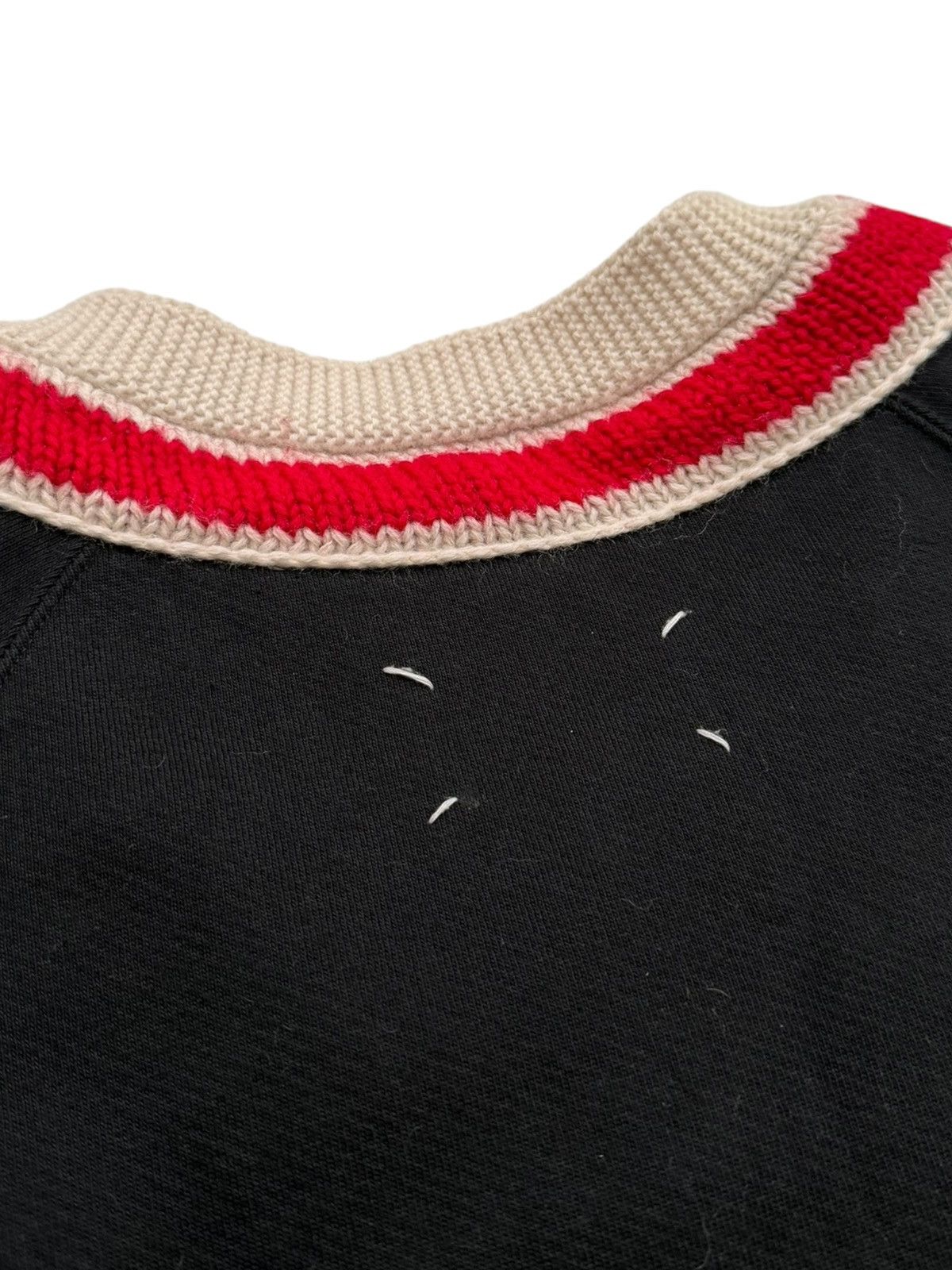 Maison Margiela V-Neck Sweater Hybrid Crewneck Size US M / EU 48-50 / 2 - 12 Thumbnail