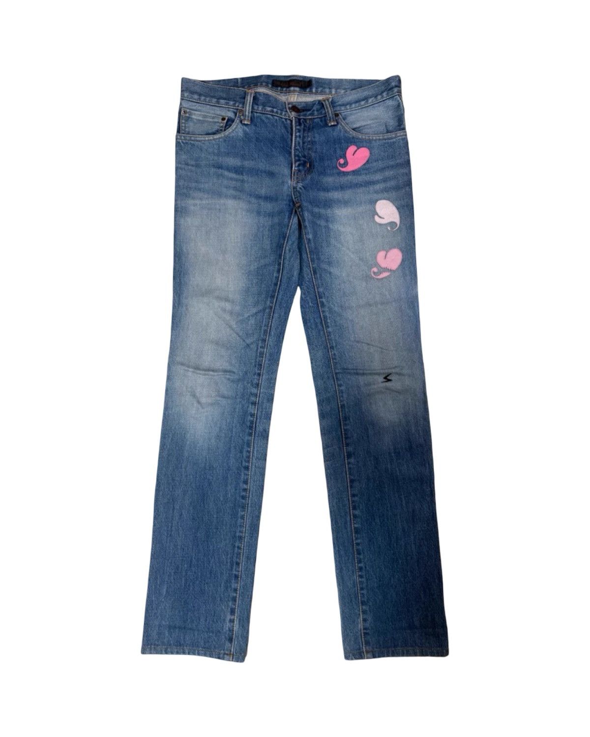 Undercover undercover 03ss scab Scarred jeans | Grailed