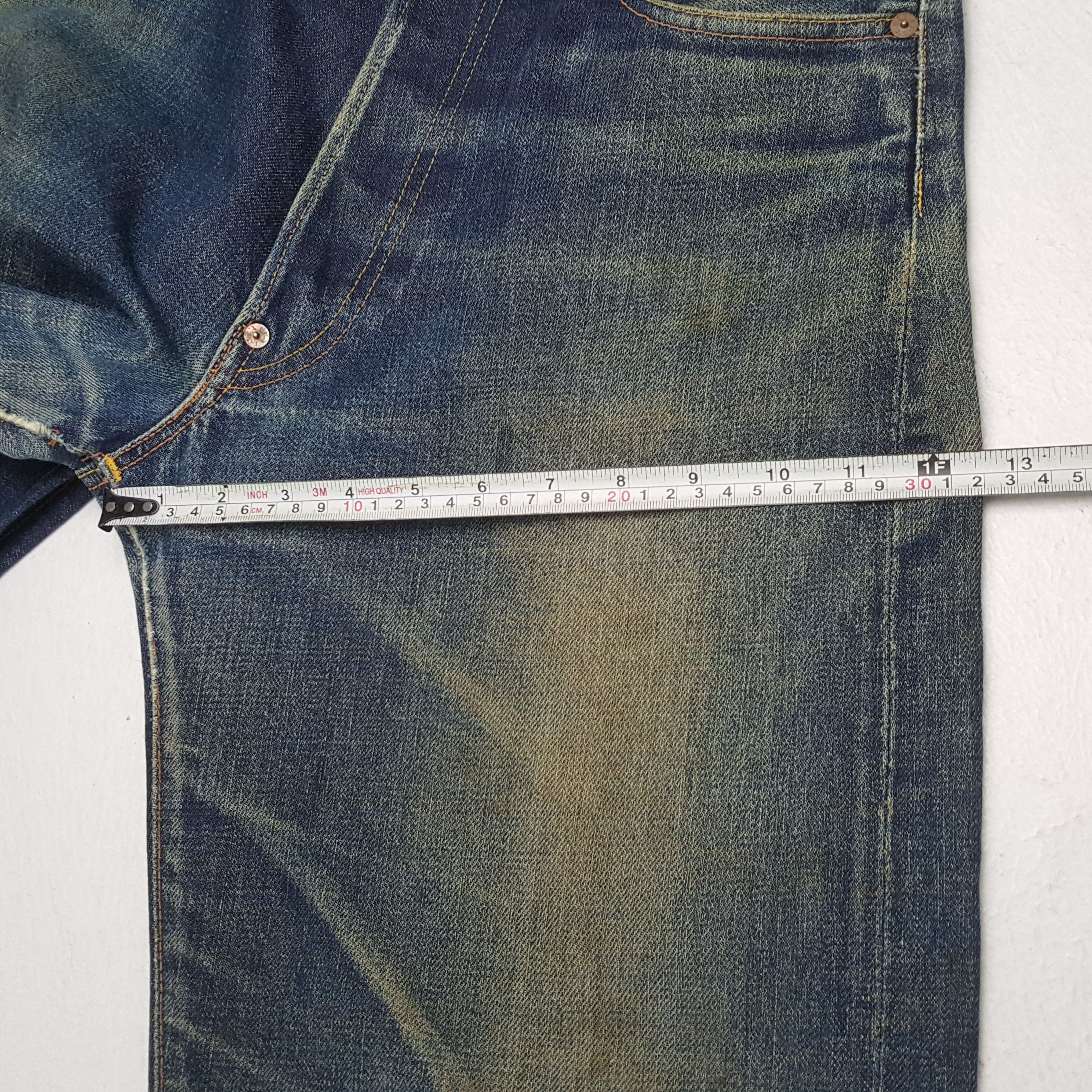 Evisu EVIS Japanese Brand Streetwear Custom Daicock Jeans Size US 29 - 9 Thumbnail