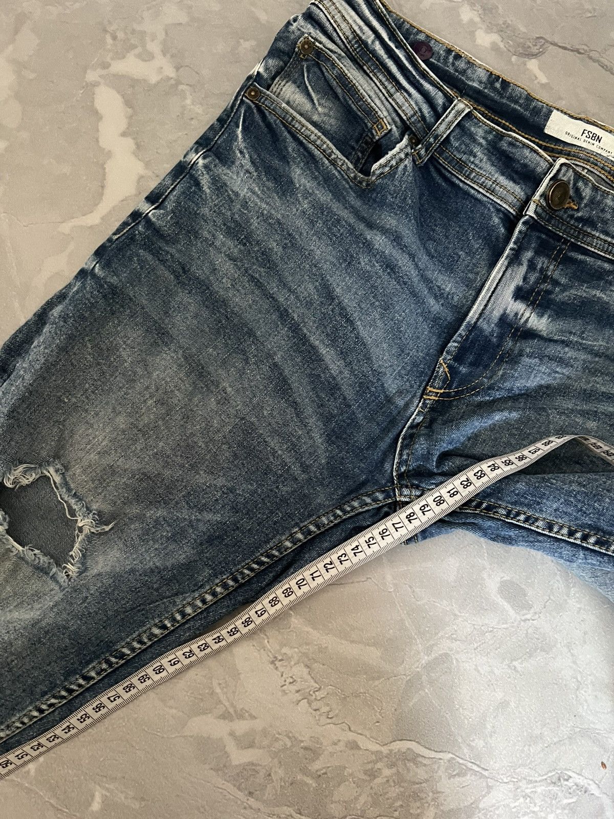 Vintage Underground Y2K Slim Fit / Jeans Faded Archive Swag Size US 33 - 8 Thumbnail