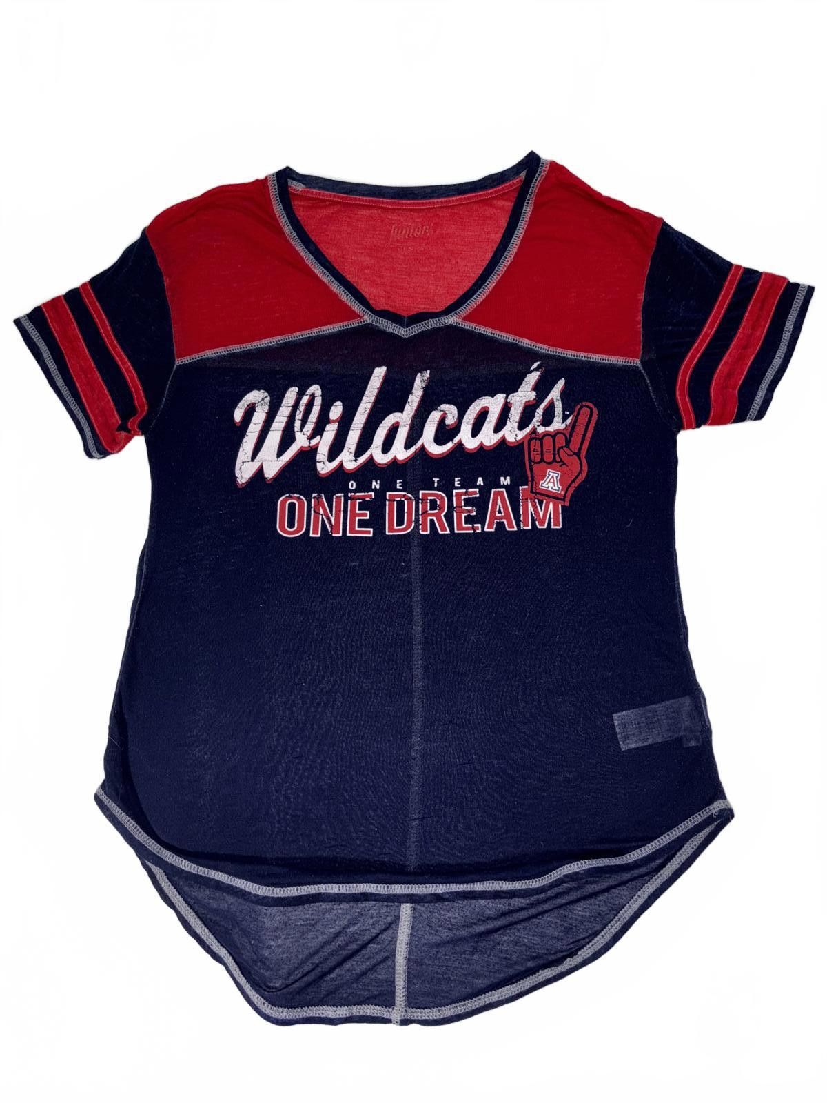 0 Arizona Wildcats Women's Tee - One Team One Dream Size M / US 6-8 / IT 42-44 - 1 Thumbnail