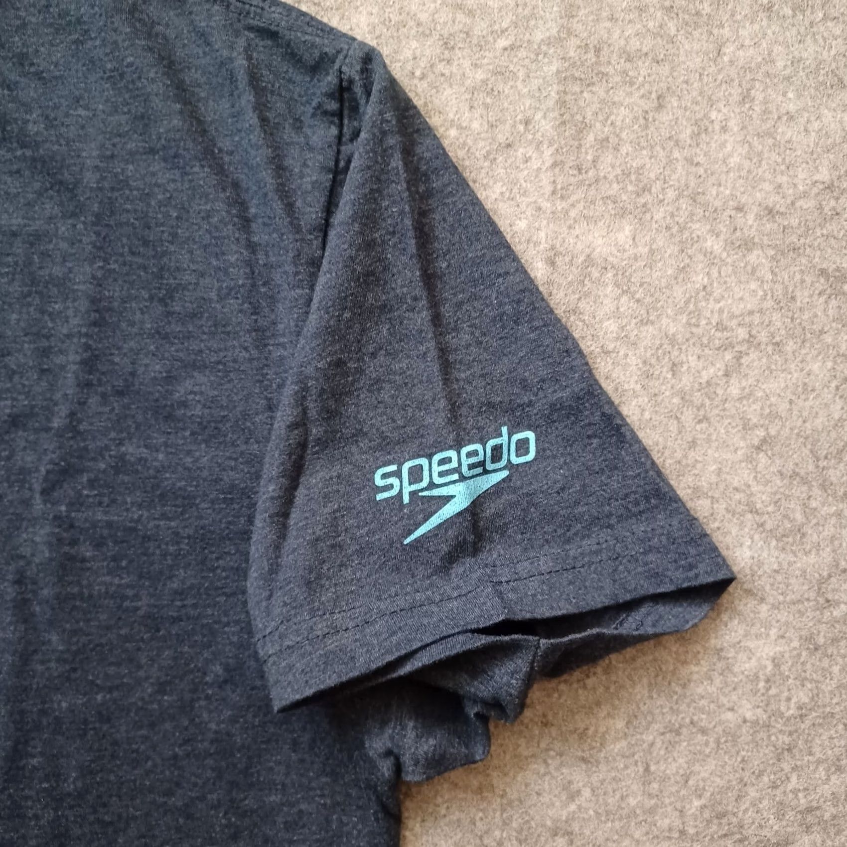 Speedo Speedo Mens T Shirt Large Blue MAC Graphic Front Back Big Logo Retro Casual Shirt Mens L Blue Logo Size US L / EU 52-54 / 3 - 6 Thumbnail