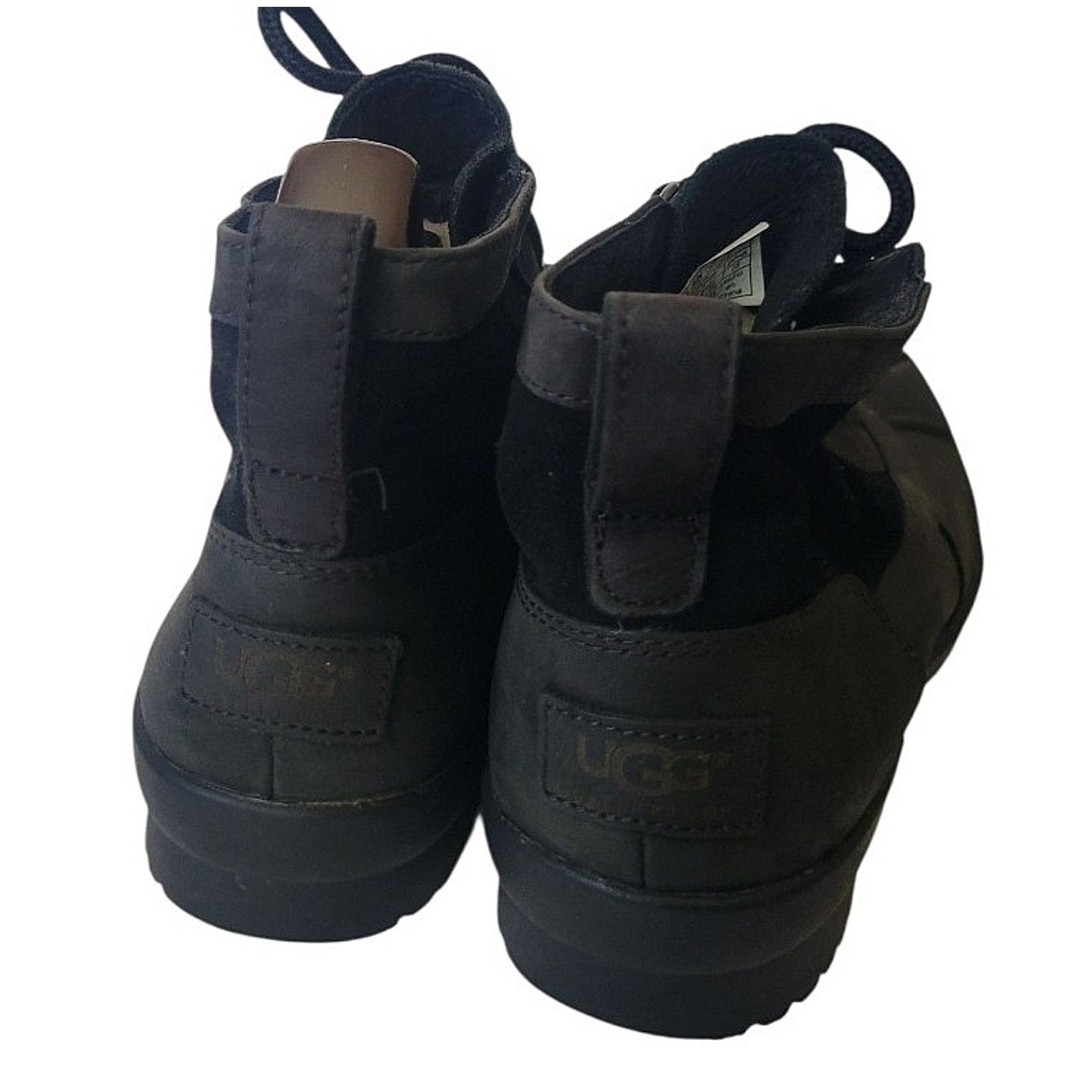 Ugg UGG Heather Boots Women Waterproof Duck Black US 8 / EU 39 Size US 8 / IT 38 - 4 Thumbnail